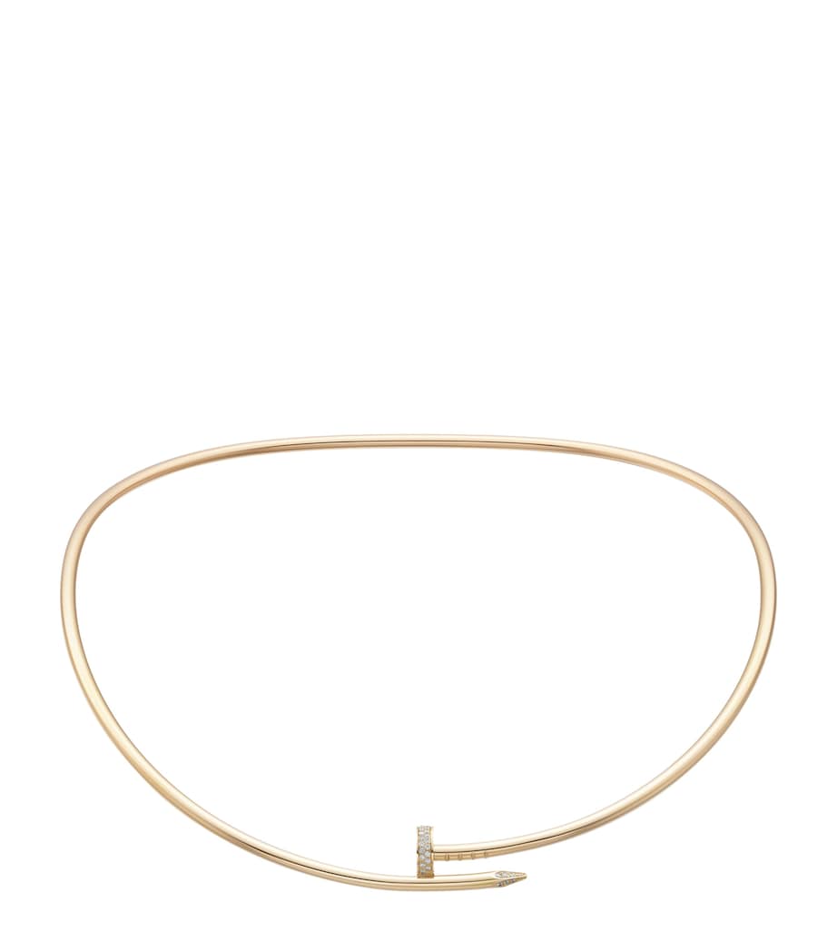 Cartier Yellow Gold and Diamond Juste un Clou Necklace Yellow Gold Image 1