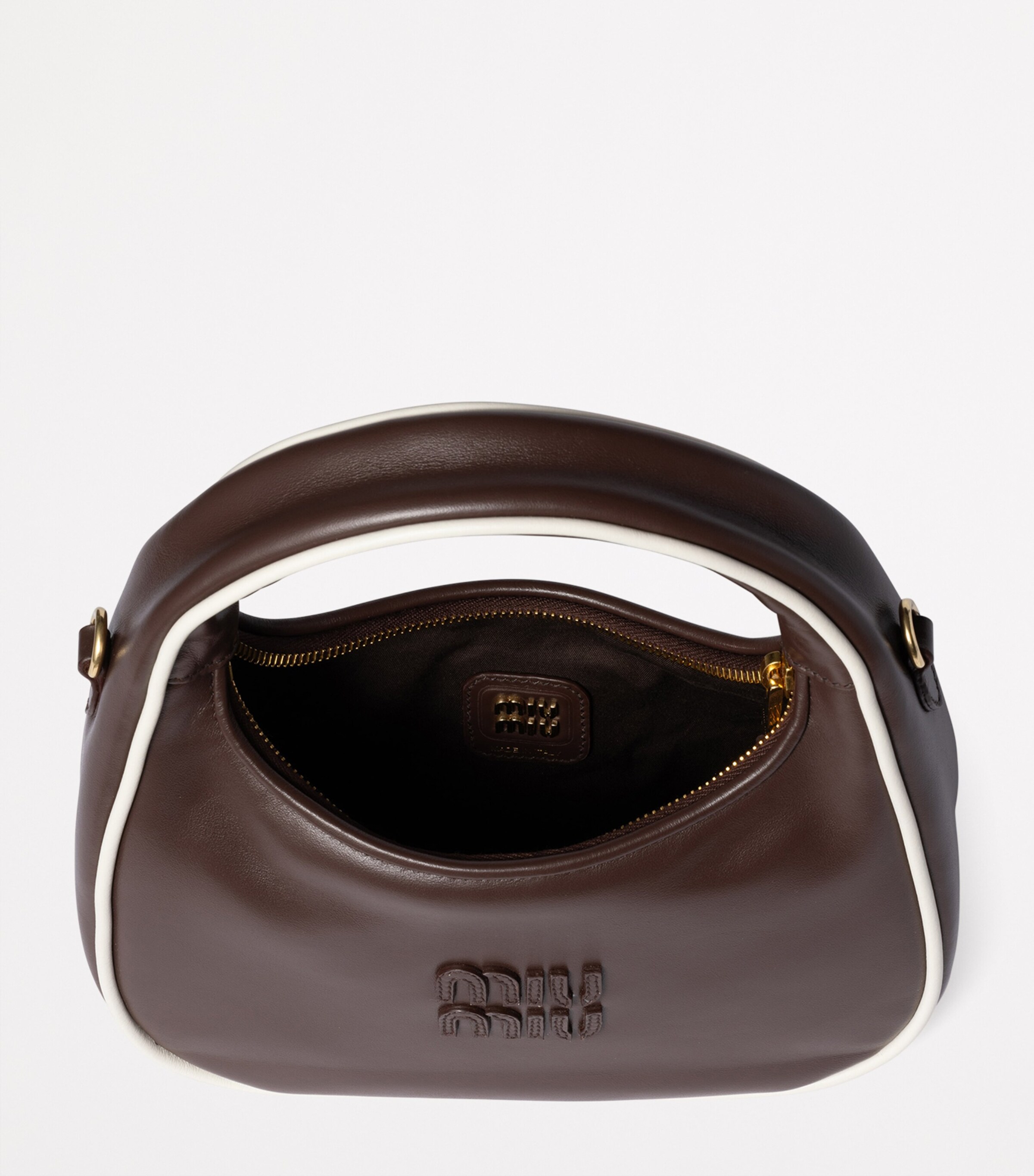 Miu Miu Leather Wander Top-Handle Bag Image 4