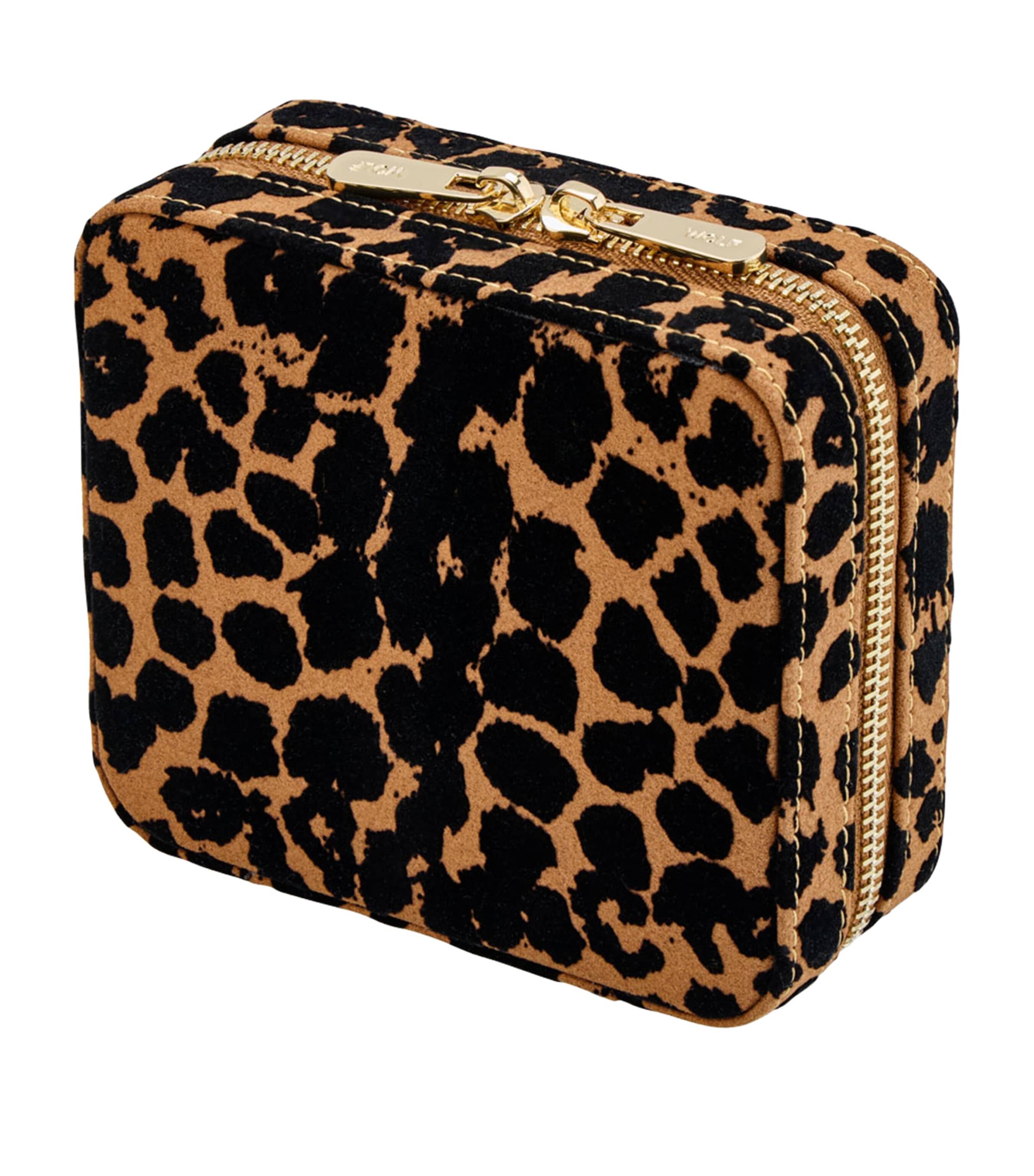 Nubuck Savanna Travel Jewellery Case TAN Image 4