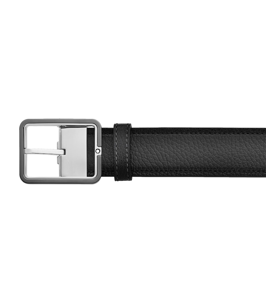 Montblanc Leather Meisterstück Belt Grey Image 2