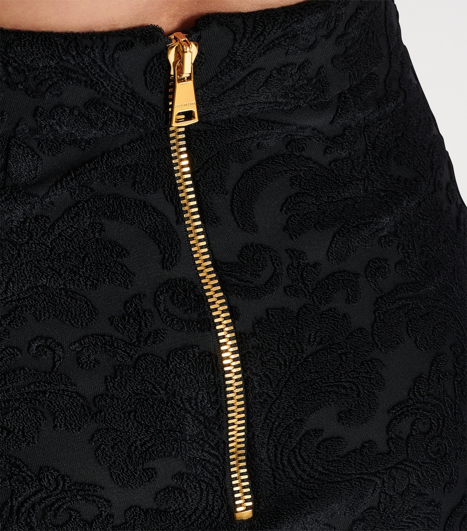 Baroque Jacquard Leggings 0PA NOIR Image 7