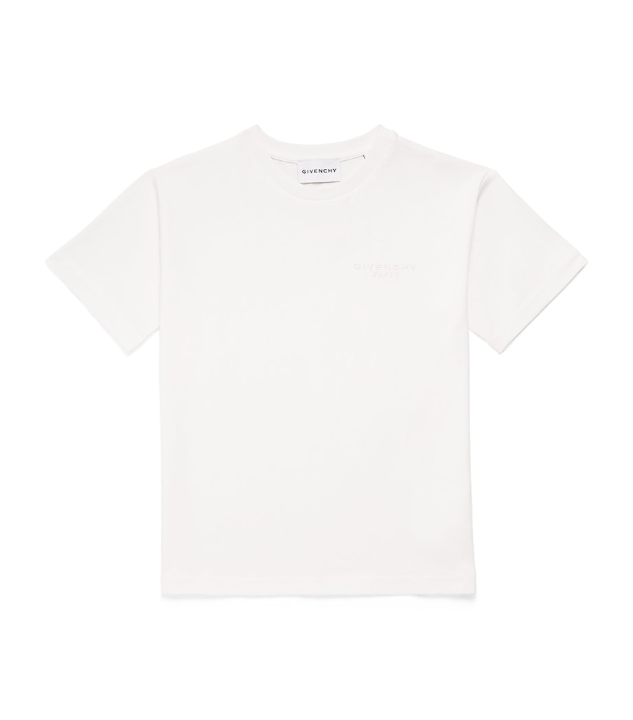 Givenchy Kids Cotton Logo T-Shirt (4-12+ Years) Image 1