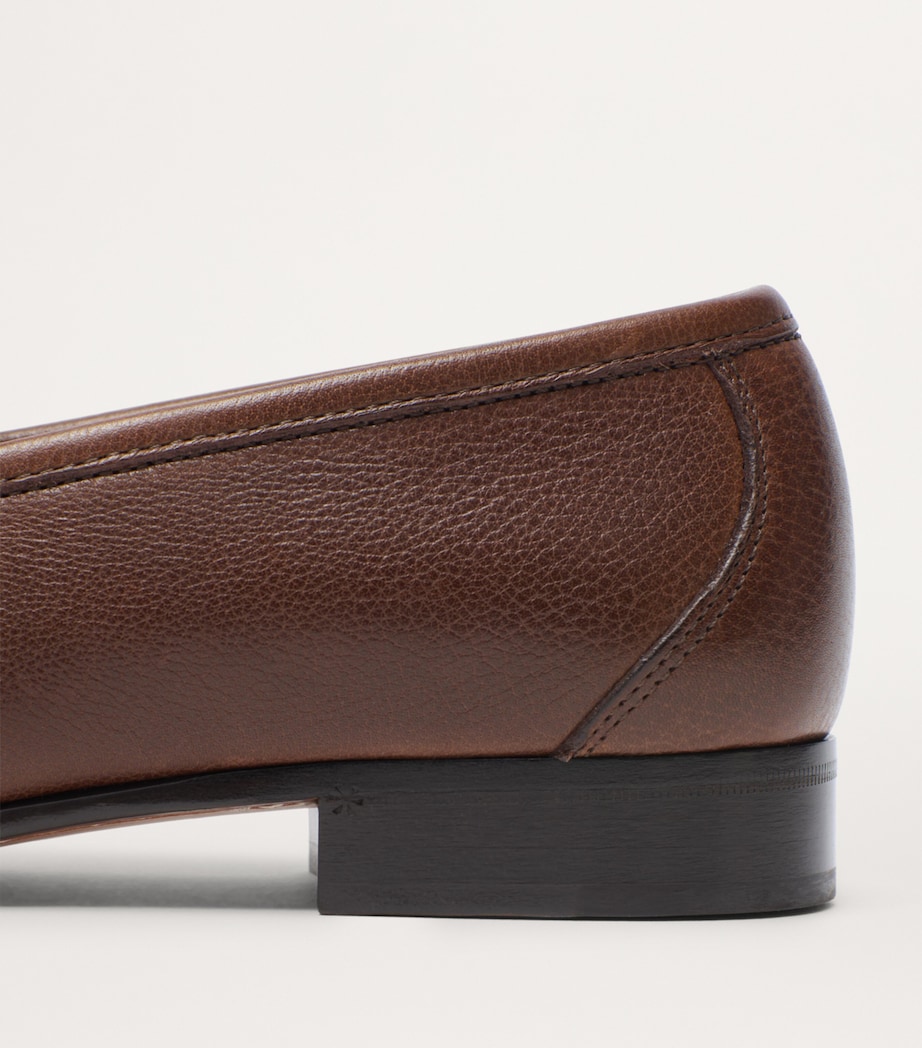 Leather VLogo Loafers ZWX Image 5