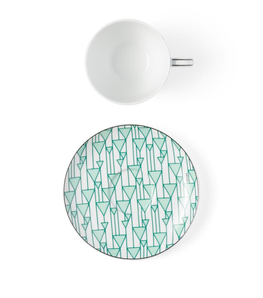 Vienna Teacup and Saucer (Set of 2) F0HM1 Image 5