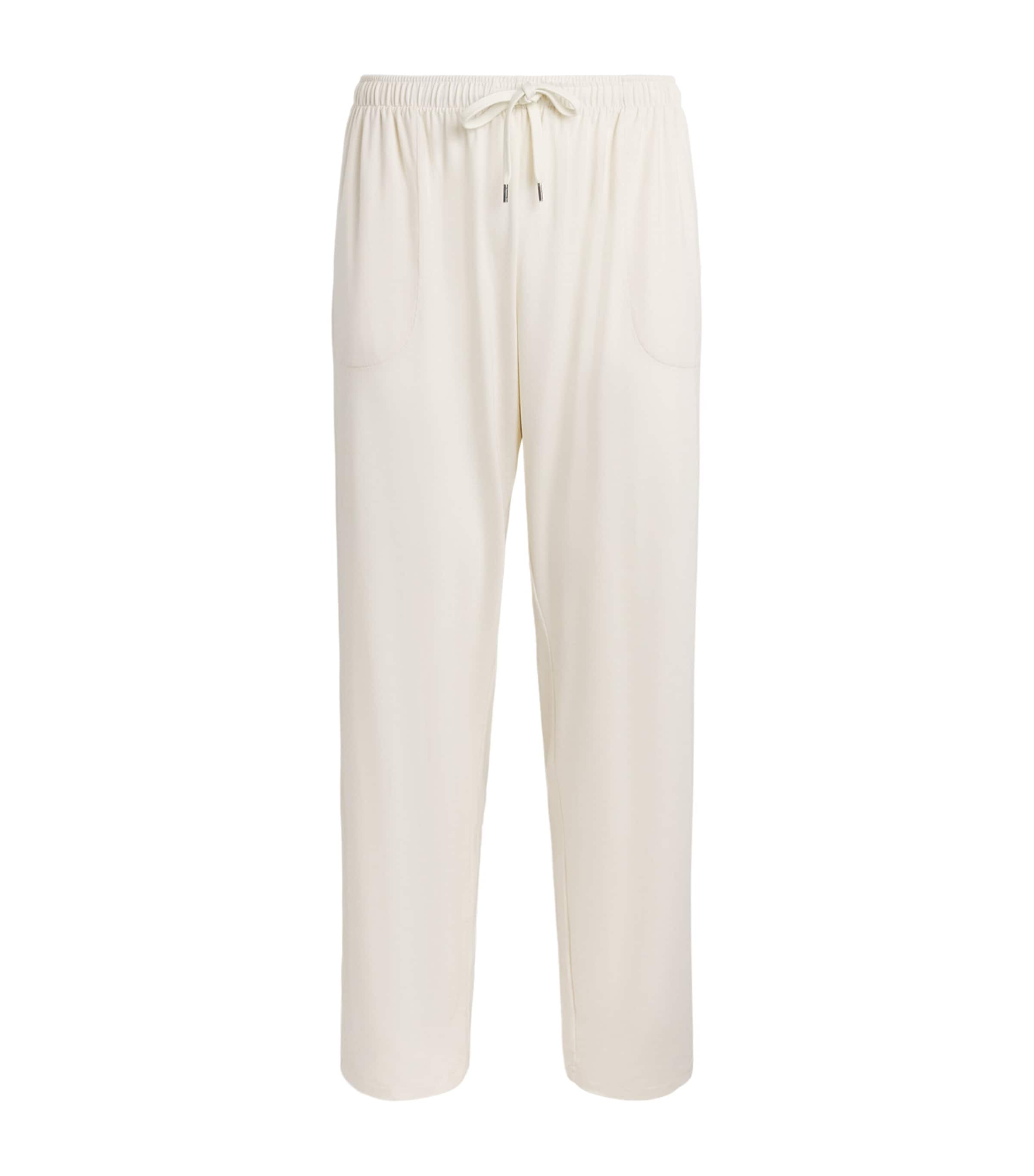 Derek Rose Mens Basel Lounge Trousers Bei Image 1