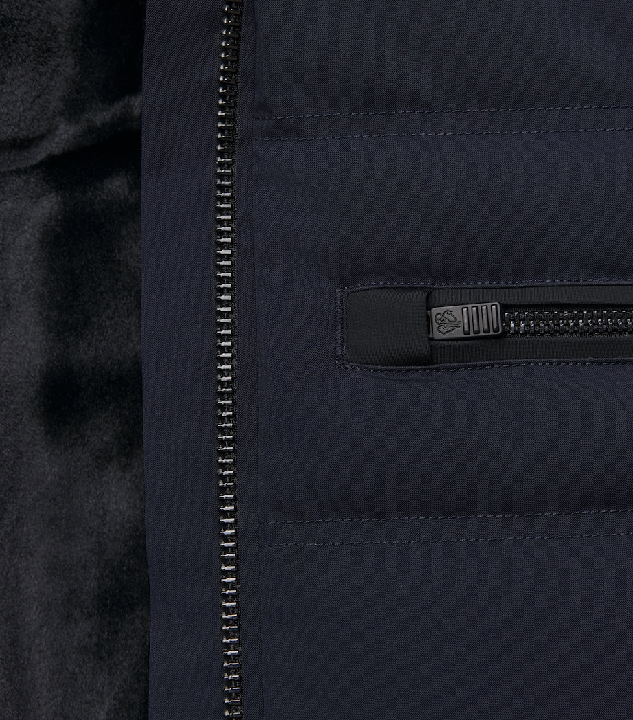 Down Waterproof Berlioz Puffer Jacket 65601 MARIN/NOIR Image 5
