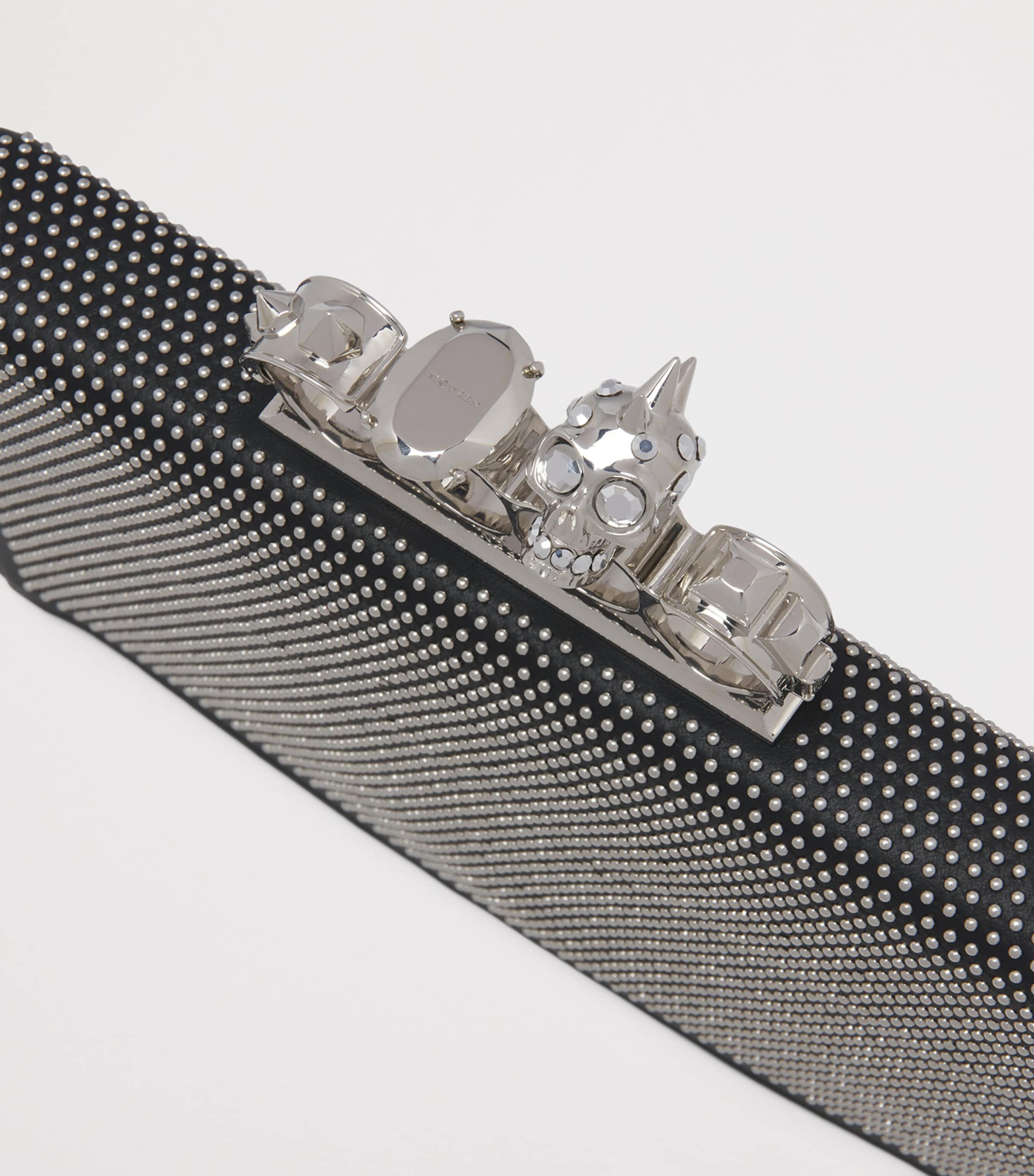 McQueen Skull Four-Ring Pouch Image 5