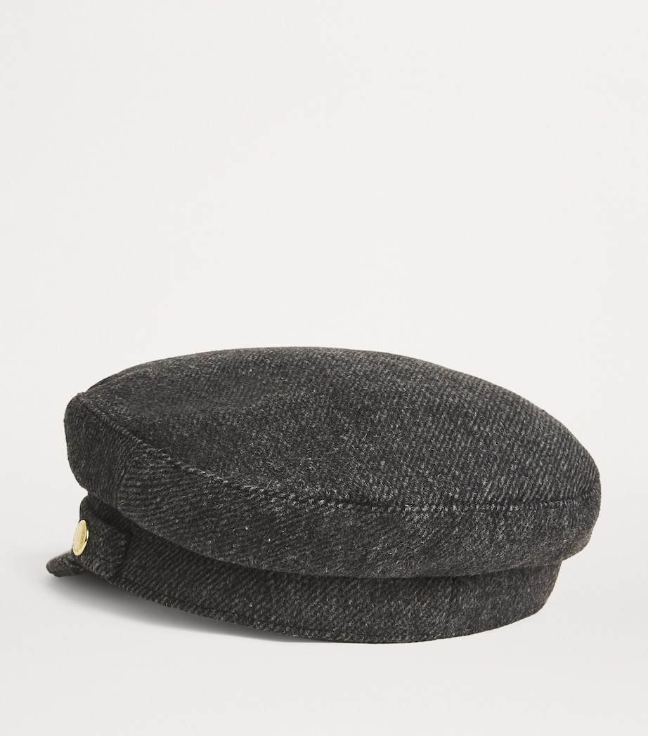 Bothal Baker Boy Cap CH91 CHARCOAL GREY Image 3