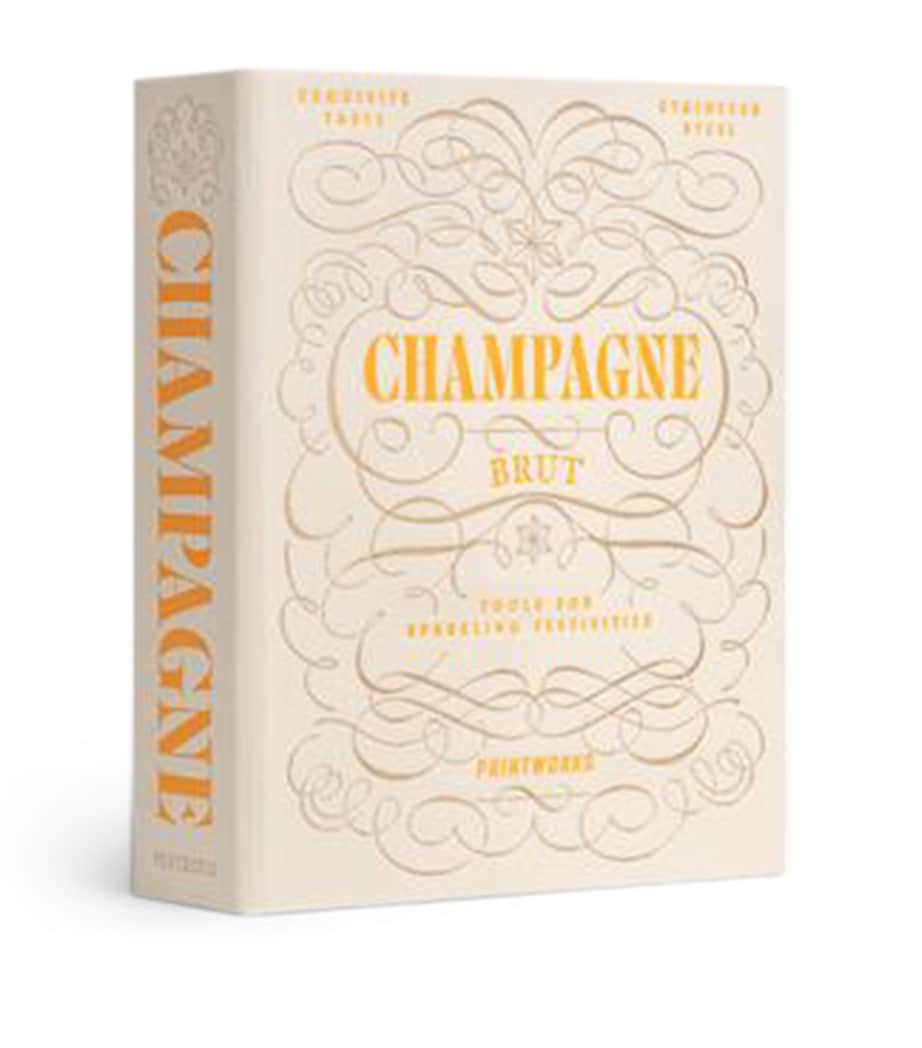 Stainless Steel Champagne Tools BEIGE/ORANGE Image 1