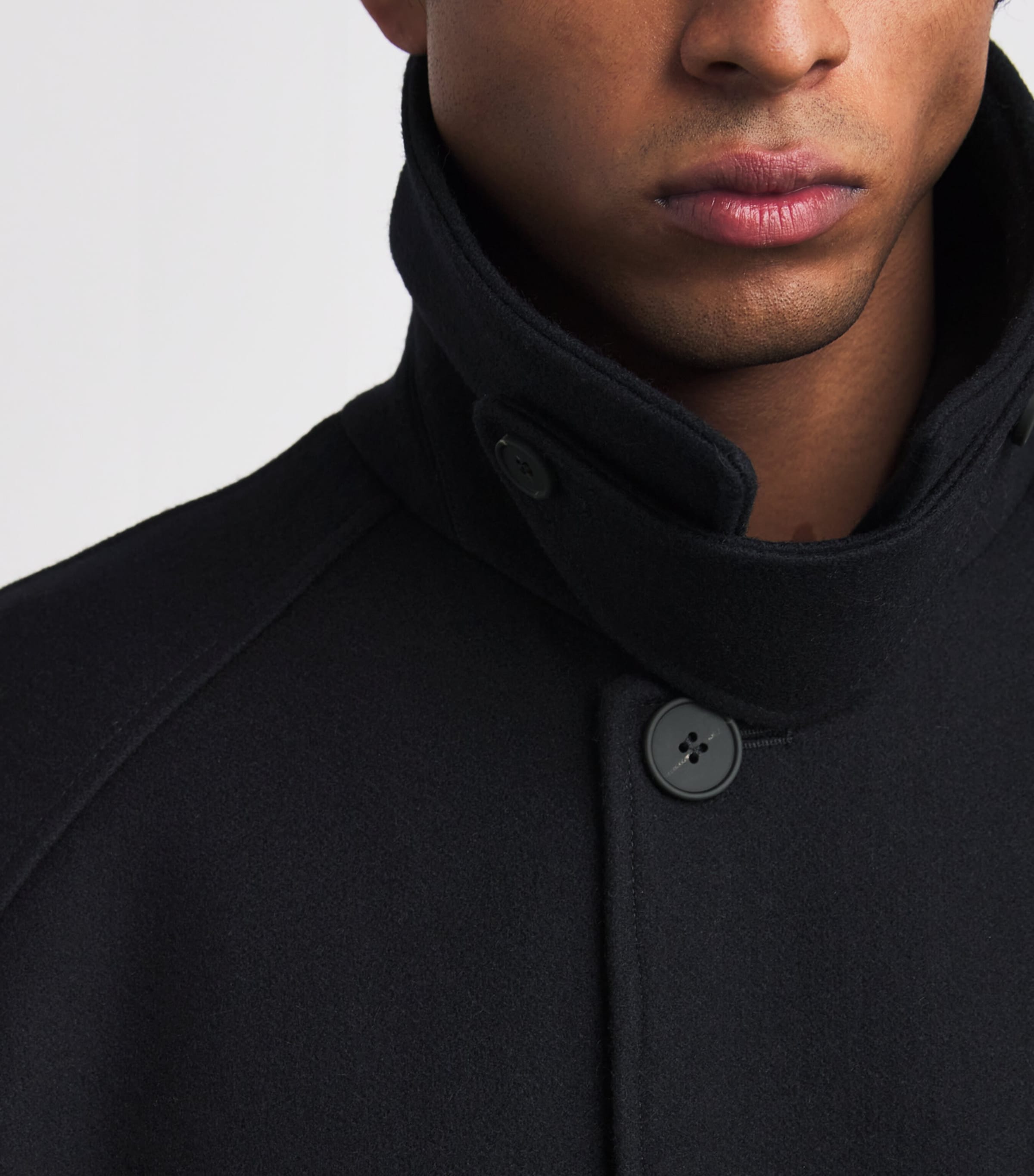 Wool-Blend Cabo Overcoat DARK NAVY Image 7