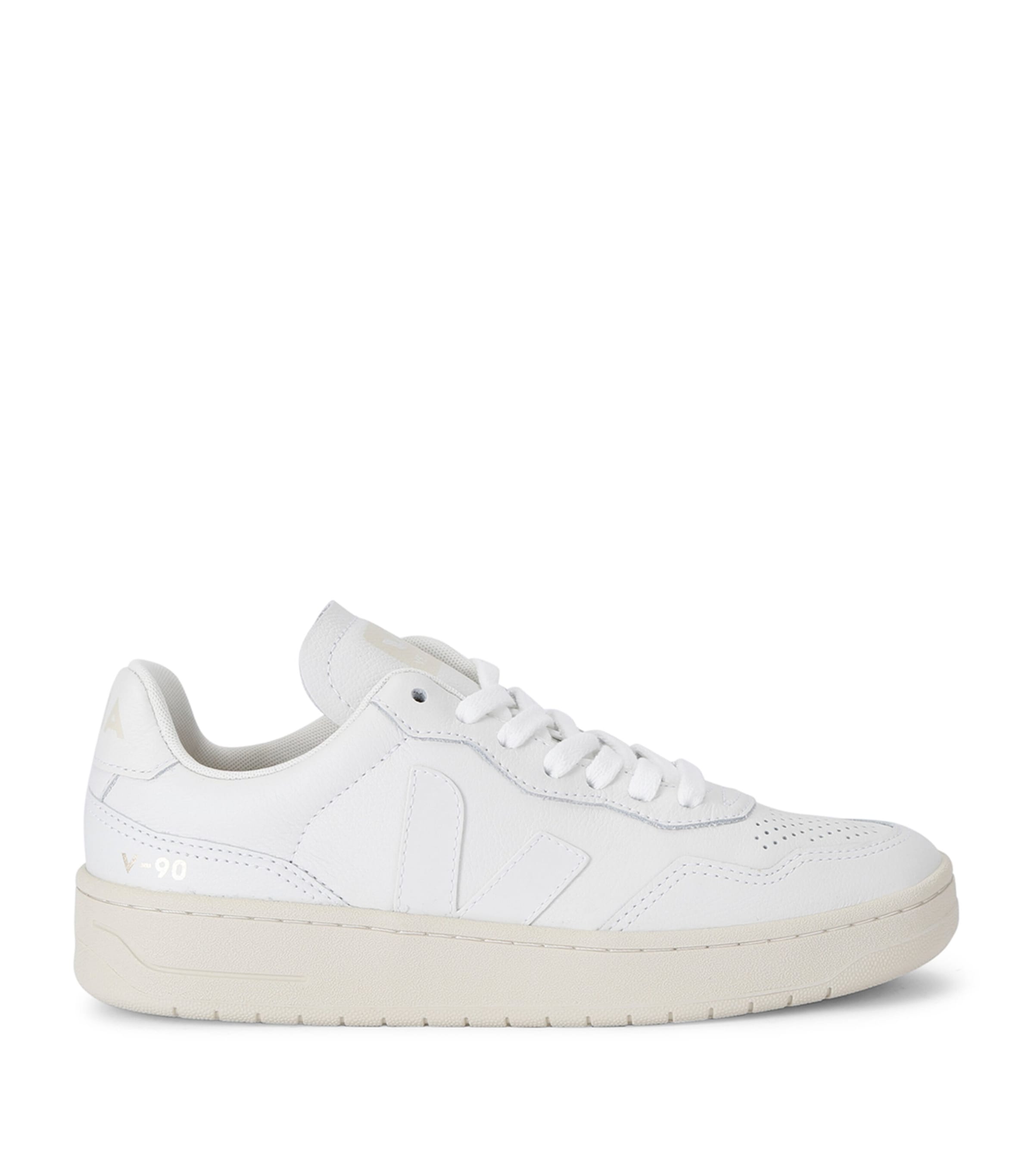 Veja Leather V-90 Sneakers White/oth Image 1