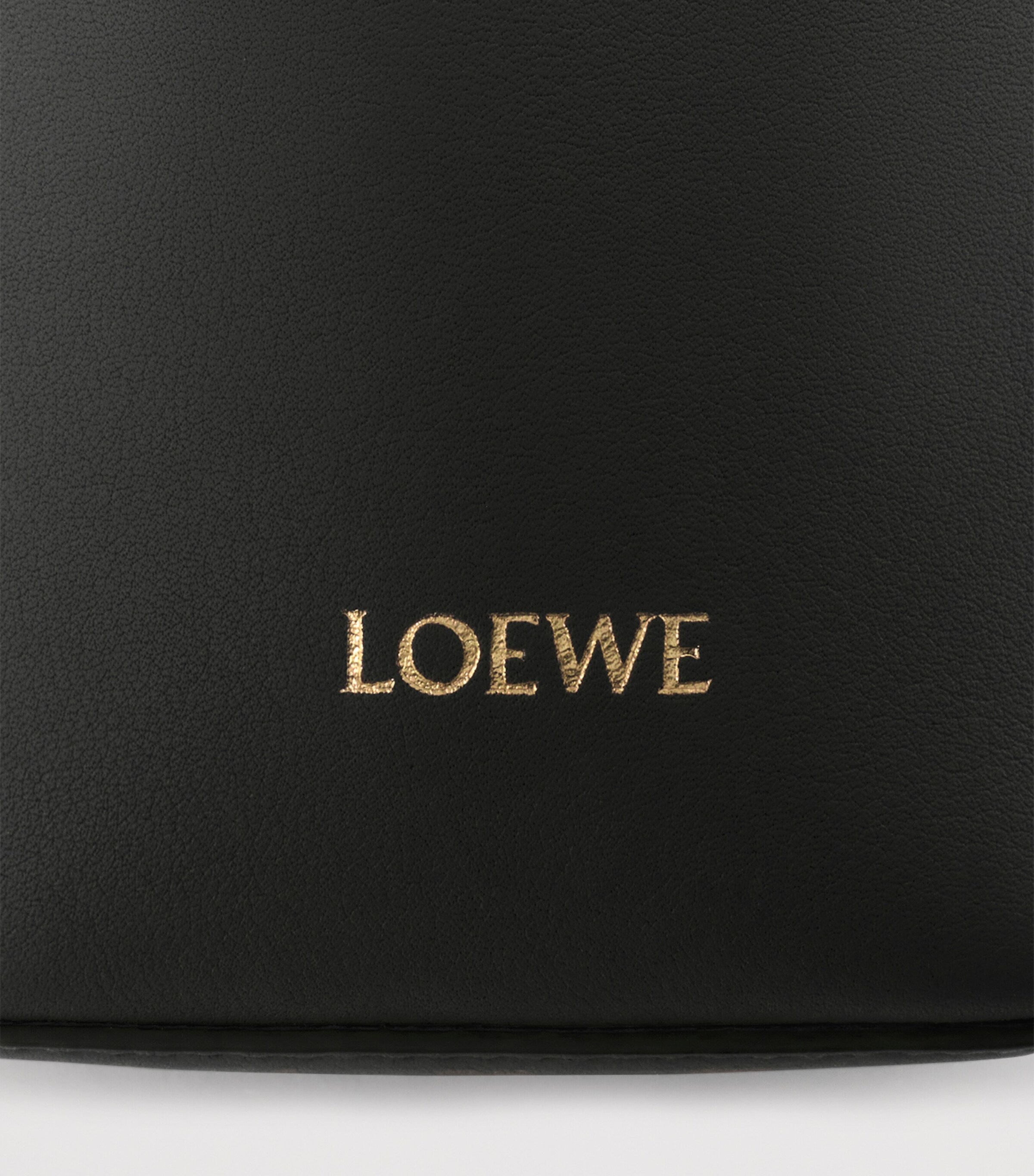 LOEWE Leather Scarf Backpack Black Image 8