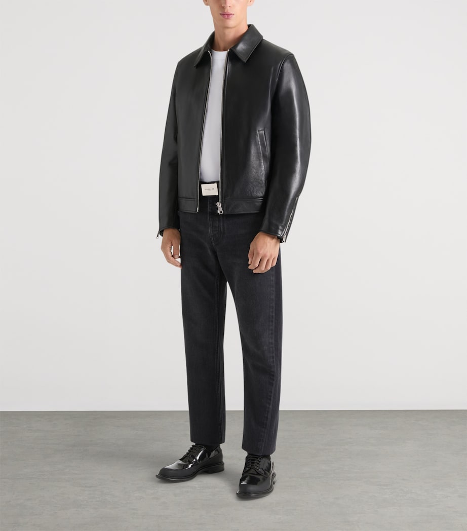 Leather Jacket BLACK Image 2