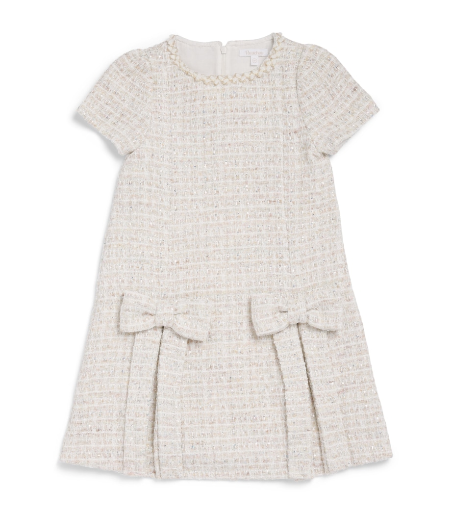 Patachou Tweed Sequinned Dress (2-14 Years) Twd Image 1