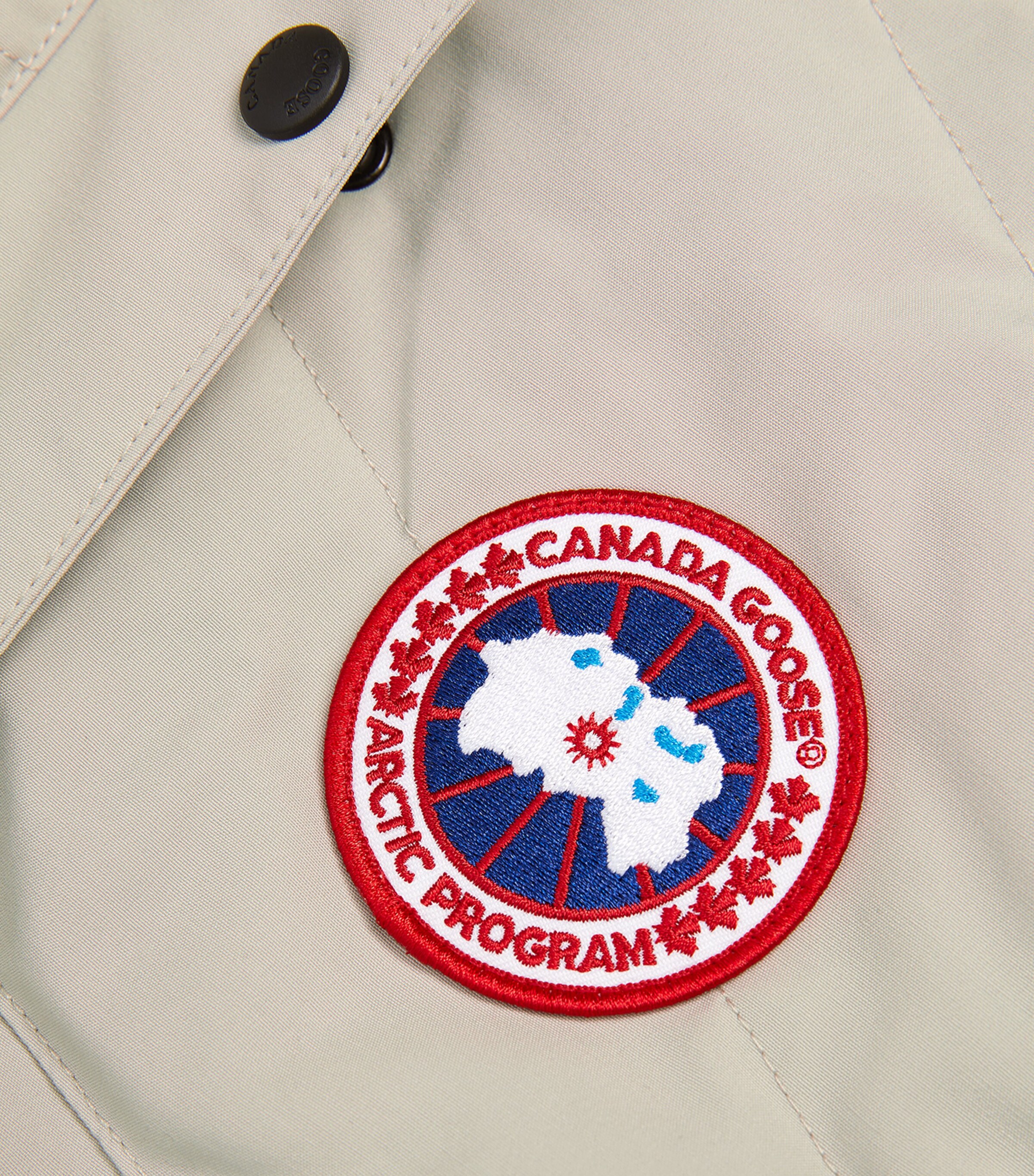 Canada Goose Womens Down-Filled Quilted Freestyle Gilet Limestone Image 6