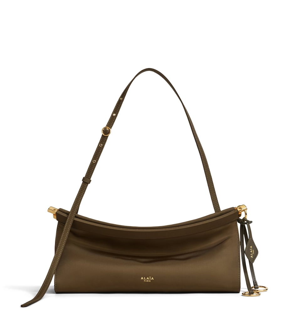 Alaïa Medium Le Click East West Shoulder Bag Vert Kaki Image 1