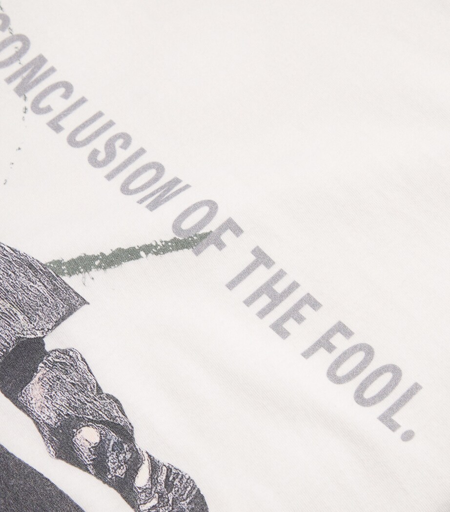 Cotton Basic T-Shirt OFF WHITE Image 5