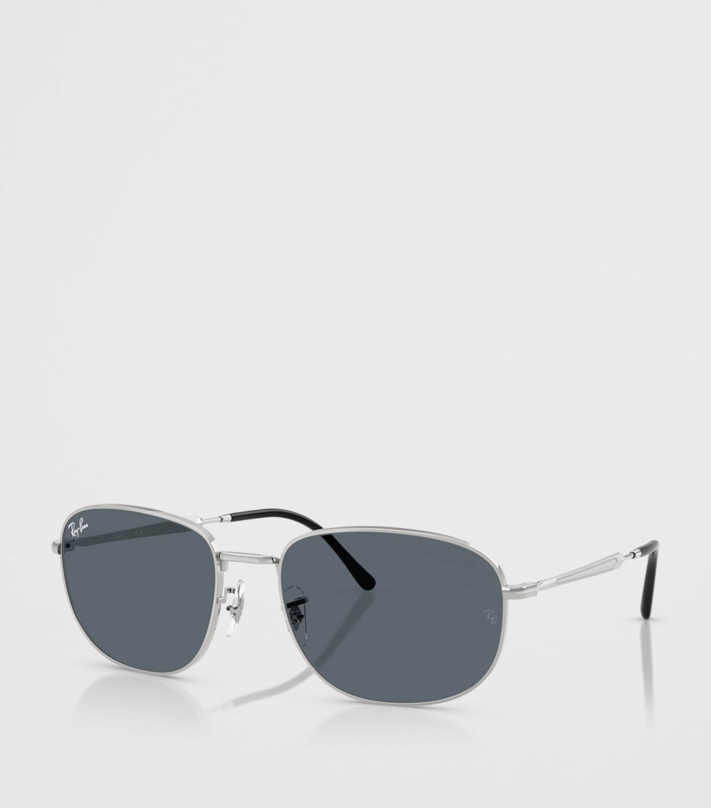 Ray-Ban RB3754 Pillow Sunglasses Silver Image 2
