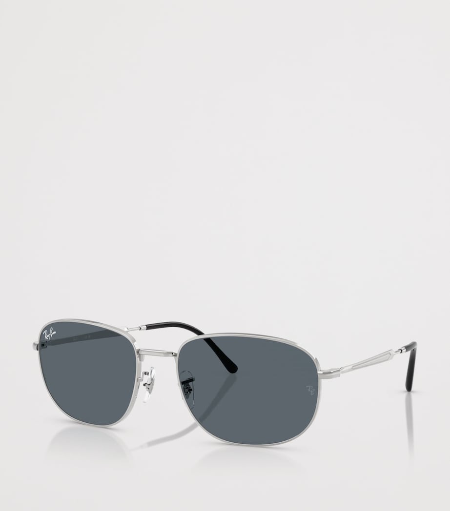 Ray-Ban RB3754 Pillow Sunglasses Silver Image 2