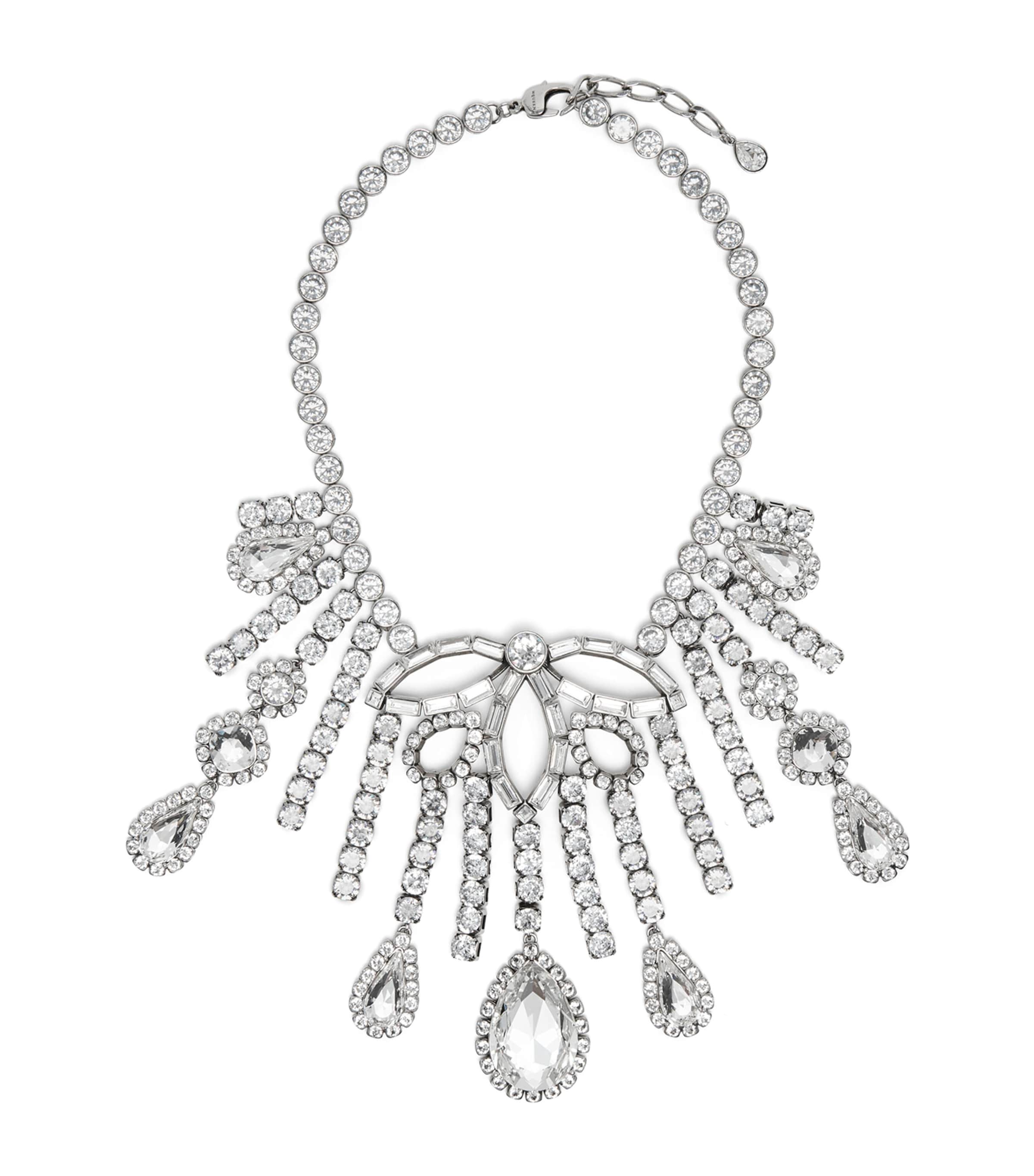 McQueen Embellished Chandelier Necklace Image 1
