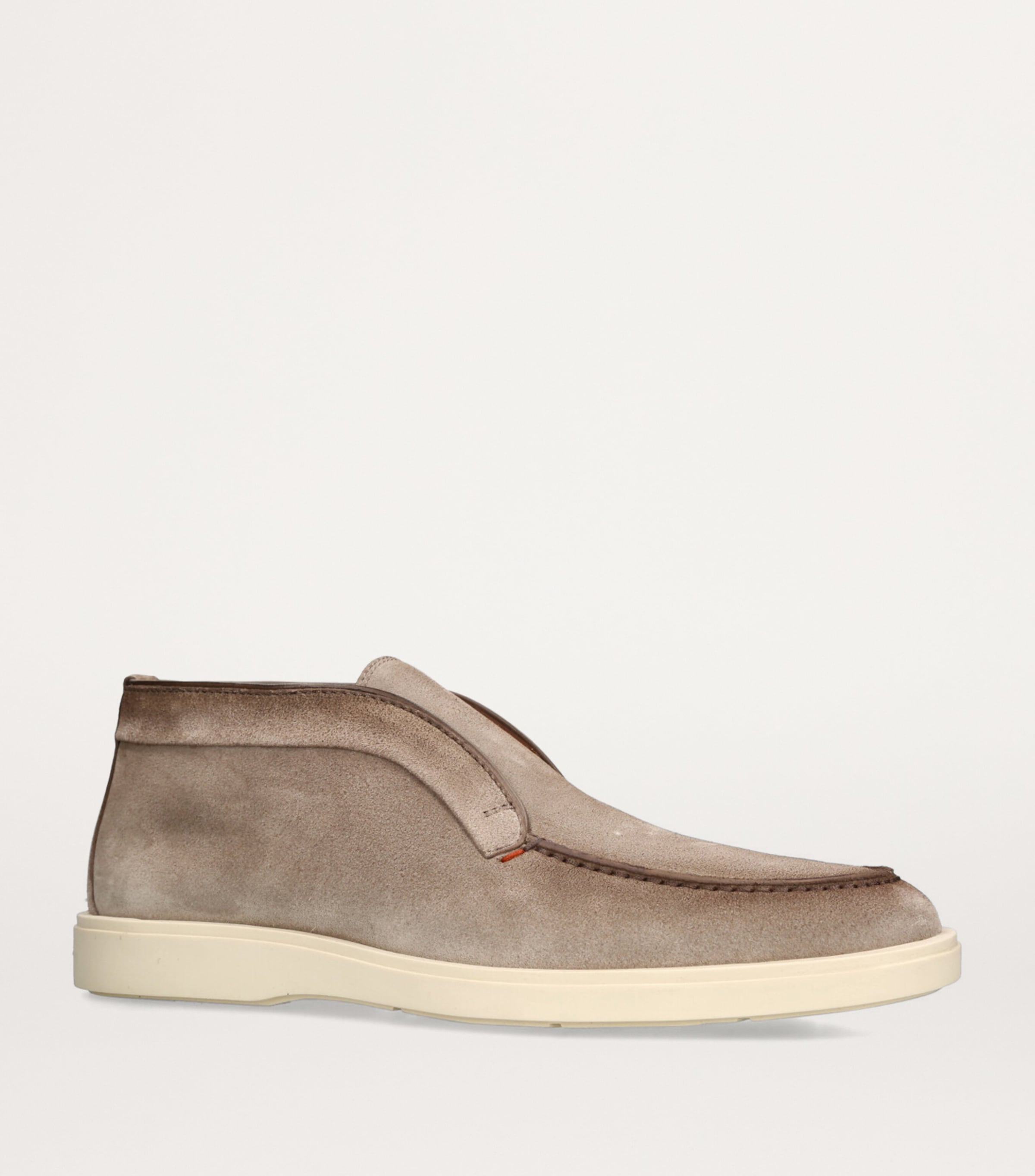 Suede Detroit High-Top Loafers BEIGE COMB Image 3