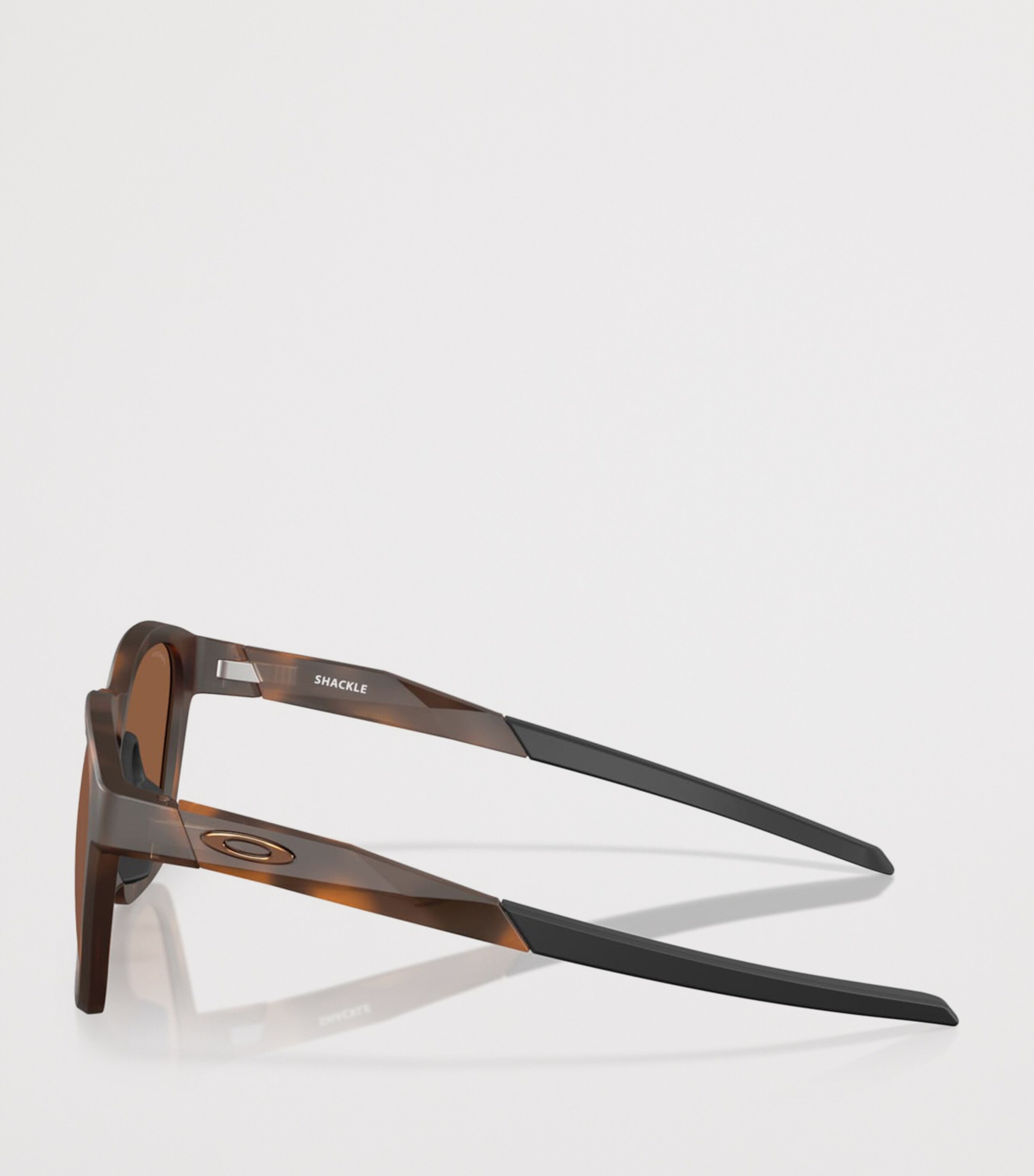 Oakley Shackle Square Sunglasses Brown Image 3