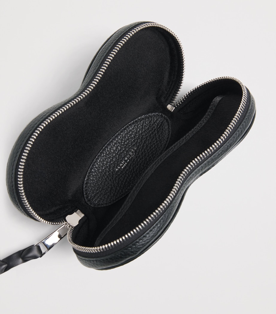 Alan Scott Deerskin Glasses Case Black/black Image 4