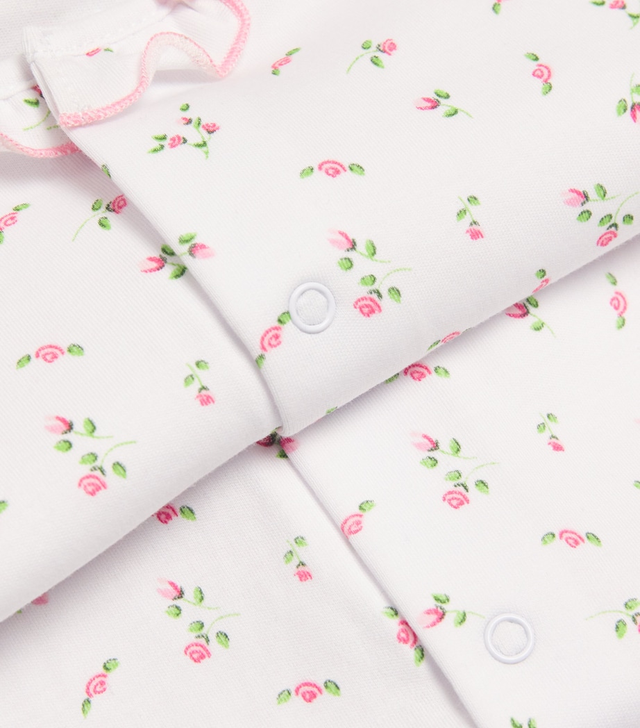 Pima Cotton Garden Roses Playsuit (0-9 Months) K000 ASST Image 3