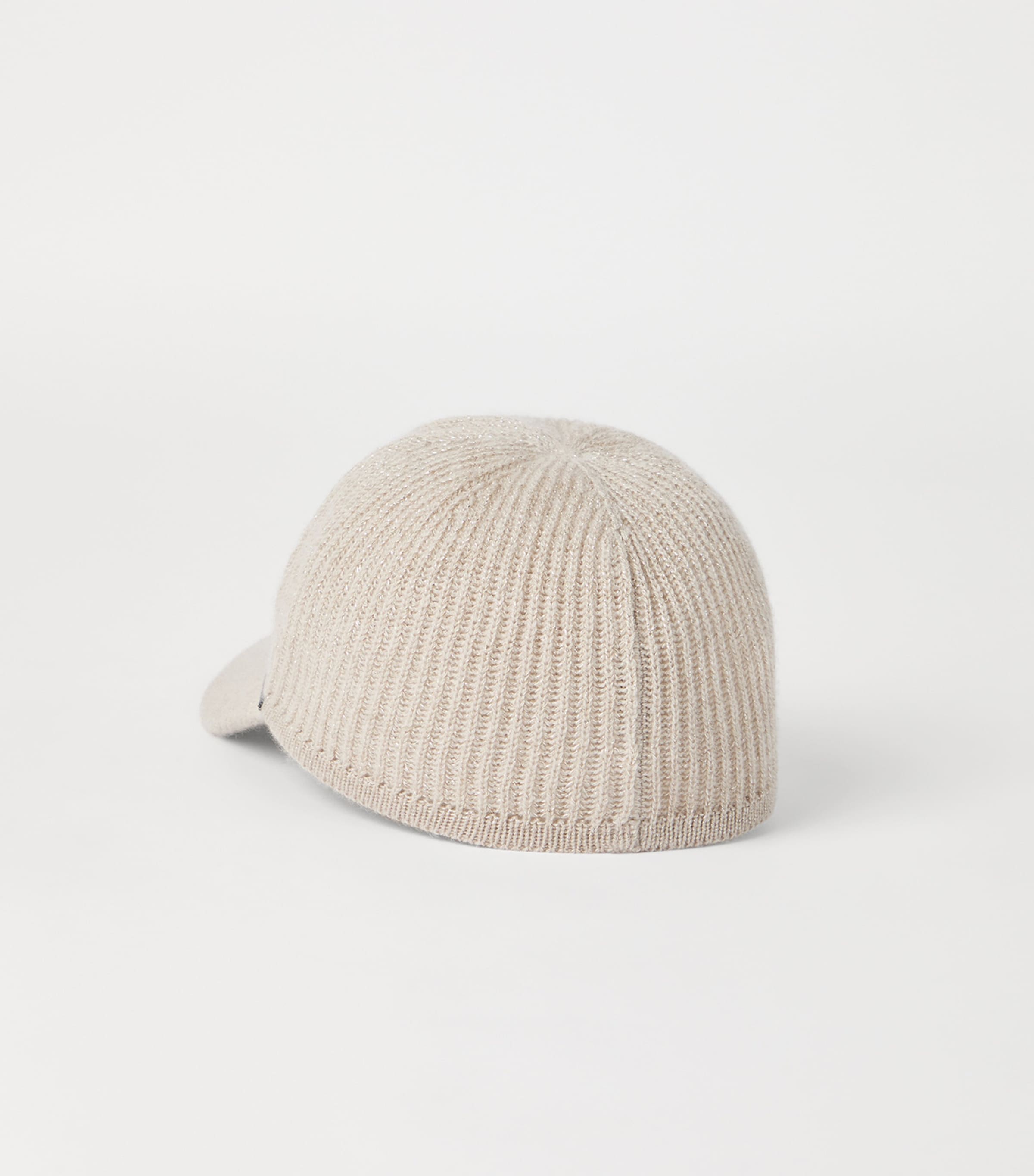 Cashmere-Blend Monili Baseball Cap CEF37 Image 3
