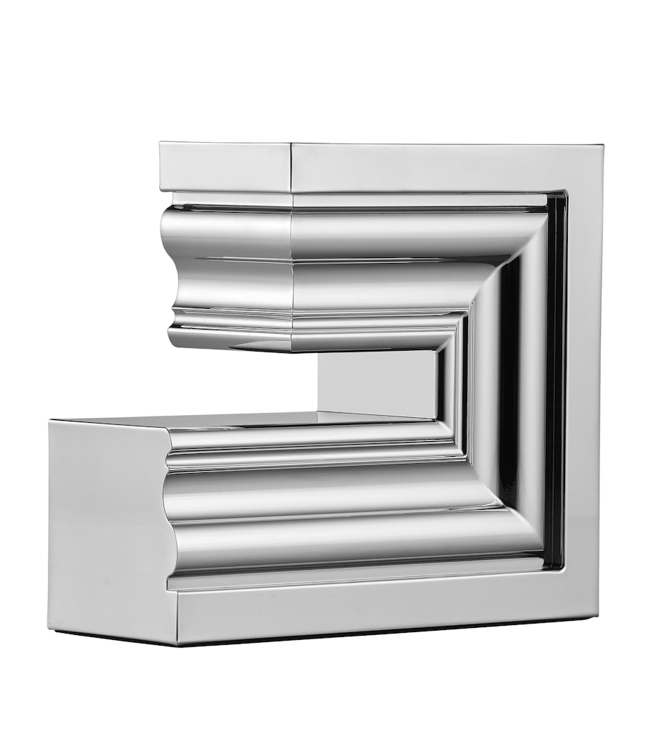 Large Perspectives No.2 Candle Holder SILVER Image 1