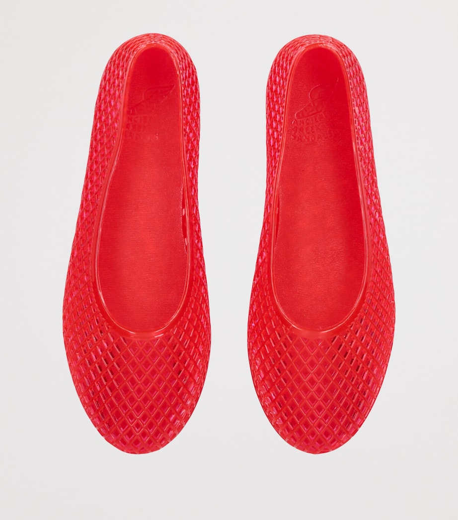Jelly Iro Ballet Flats RED Image 4