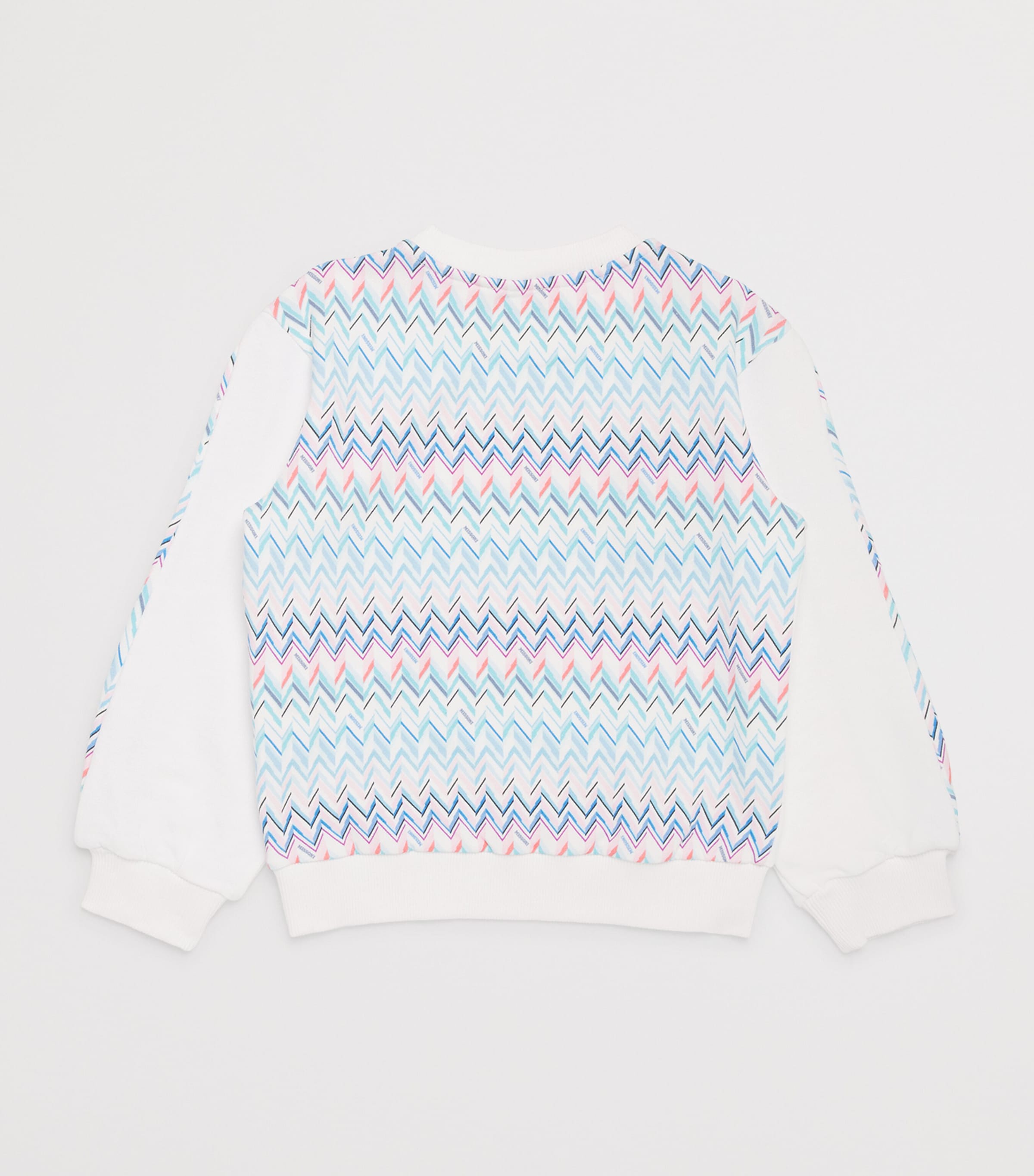 Missoni Kids Cotton Zigzag Logo Sweatshirt (4-14 Years) Image 2