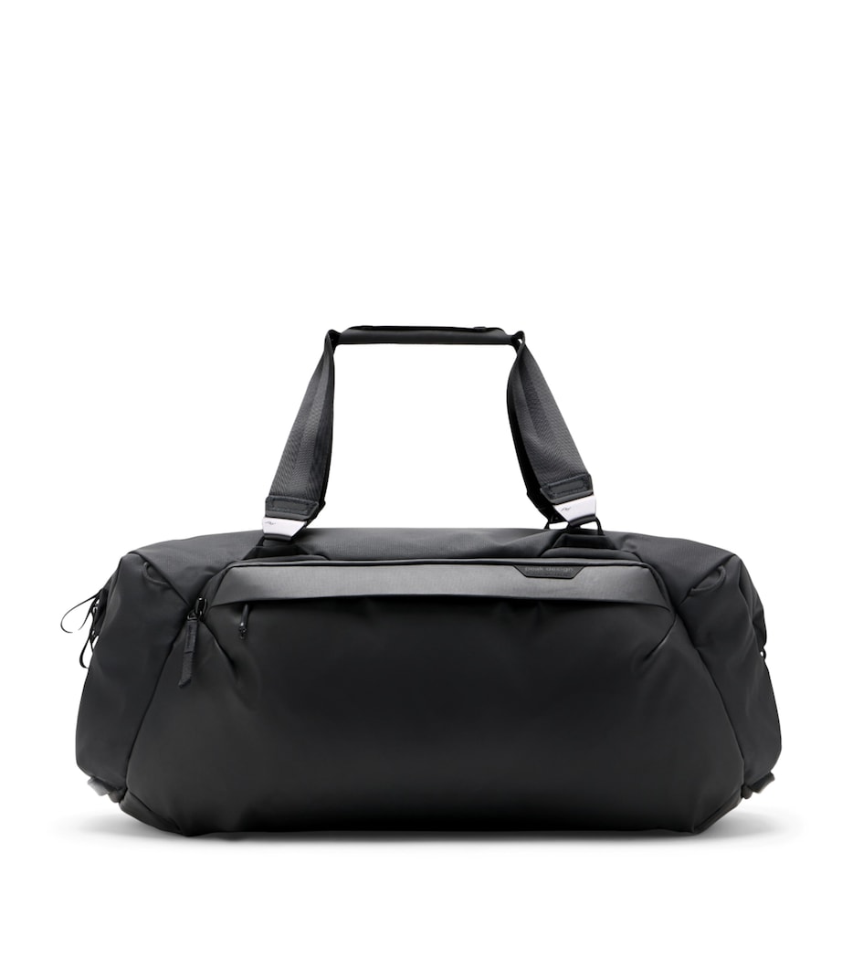 Canvas Travel Holdall BLACK Image 1