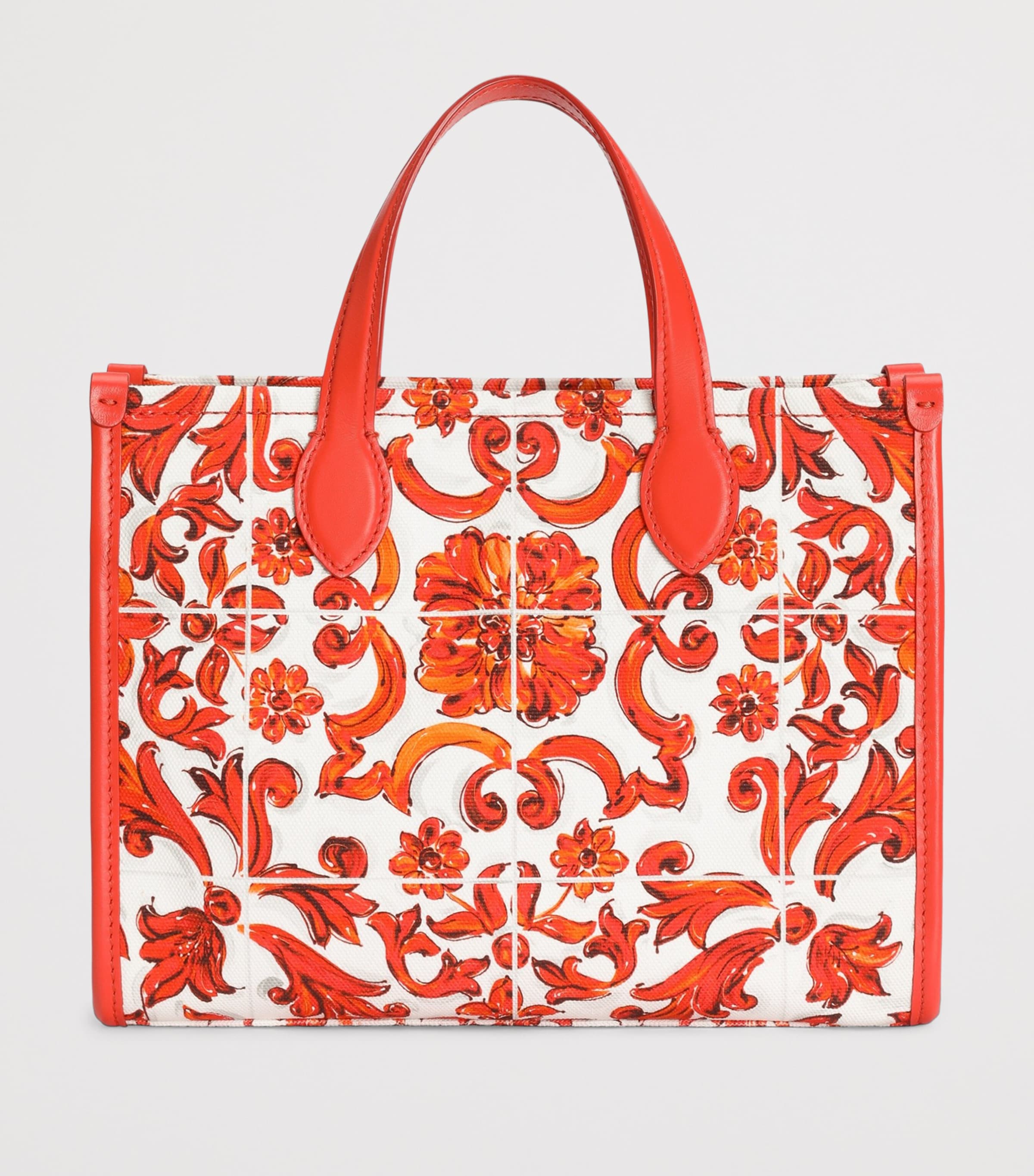 Dolce&Gabbana Kids Majolica Tote Bag Maiolica Ar Image 3