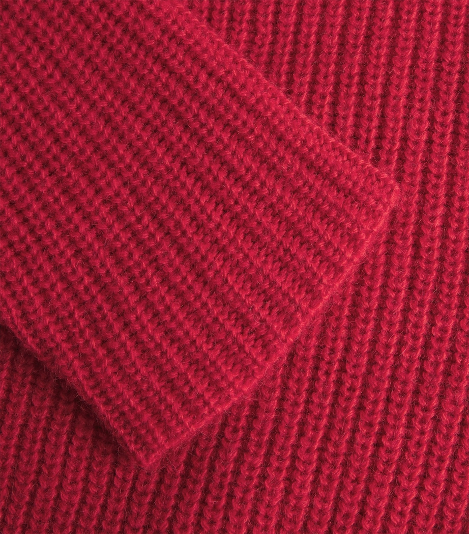 Round-Neck Sweater RED Image 5