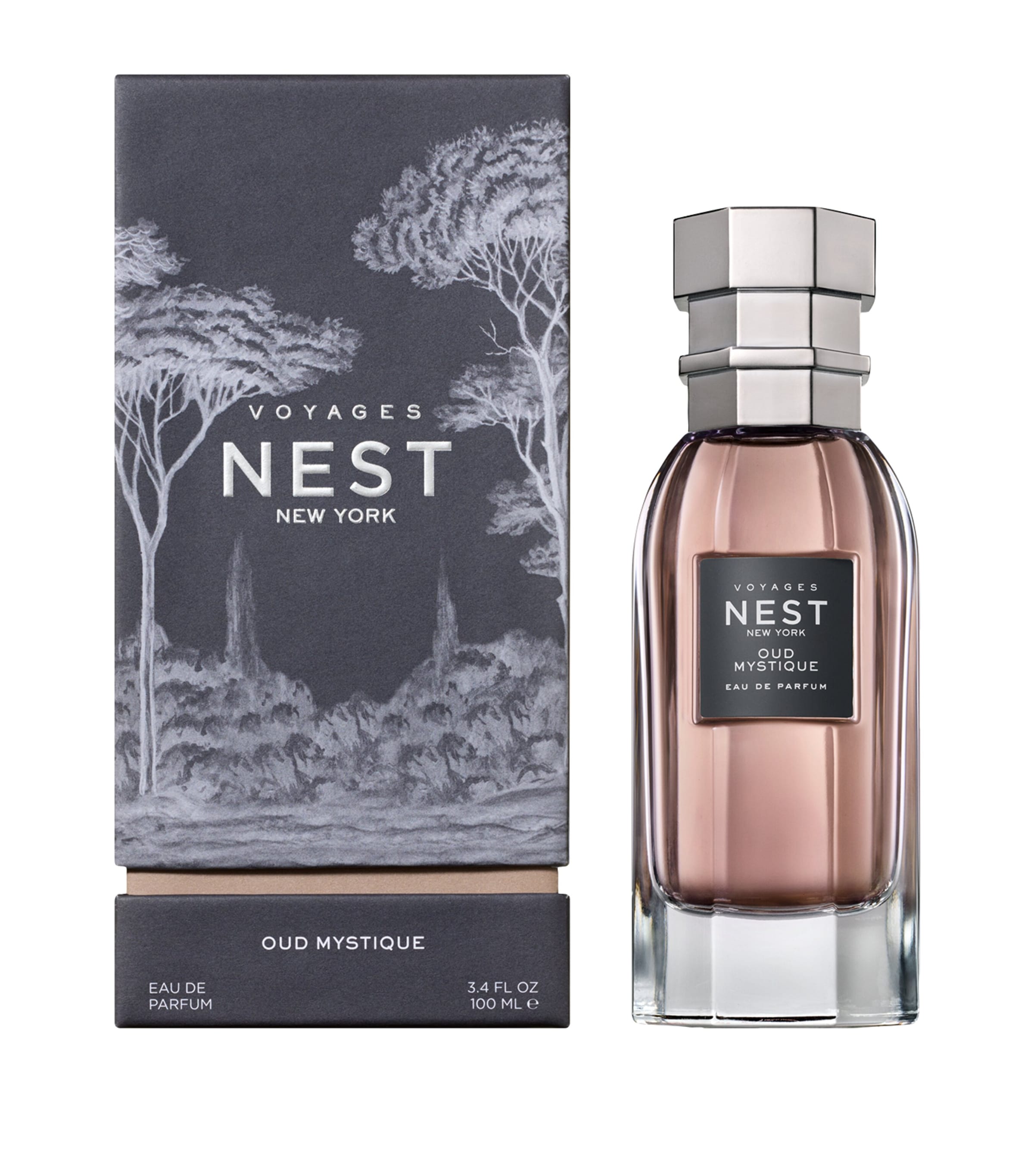 NEST New York VOYAGES Oud Mystique Eau De Parfum (100ml) | Perfume | Womens Perfume | Mens Aftershave | Unisex Perfumes | Beauty Exclusives | Designers | NEST New York