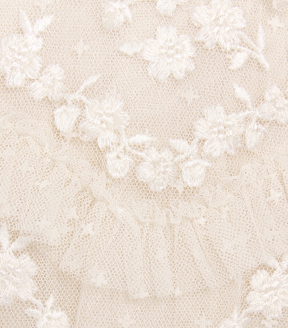 Needle & Thread Daisy Wave Dress (3-24 Months) Cream Image 3