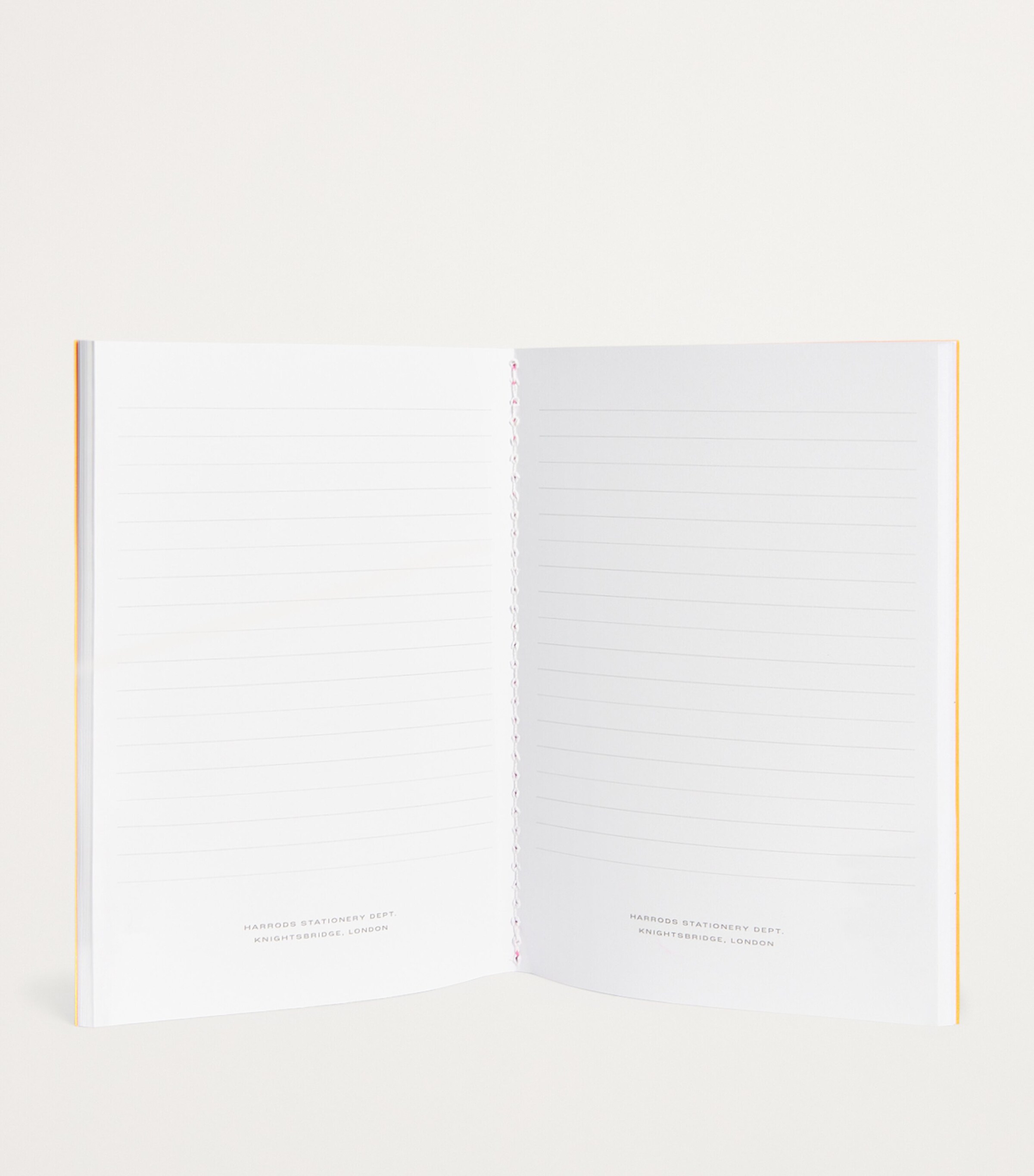 Harrods A6 Logo Notebooks (Set of 3) Red Image 2