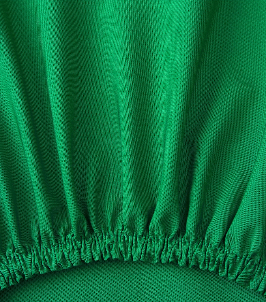 Ralph Lauren Home Cotton Double Fitted Sheet (140cm x 200cm) Billiard Image 3