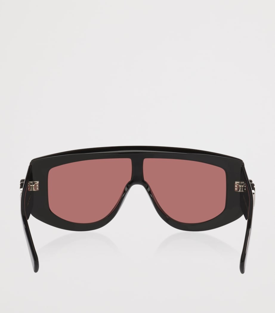 Gucci Irregular Sunglasses Black Image 4