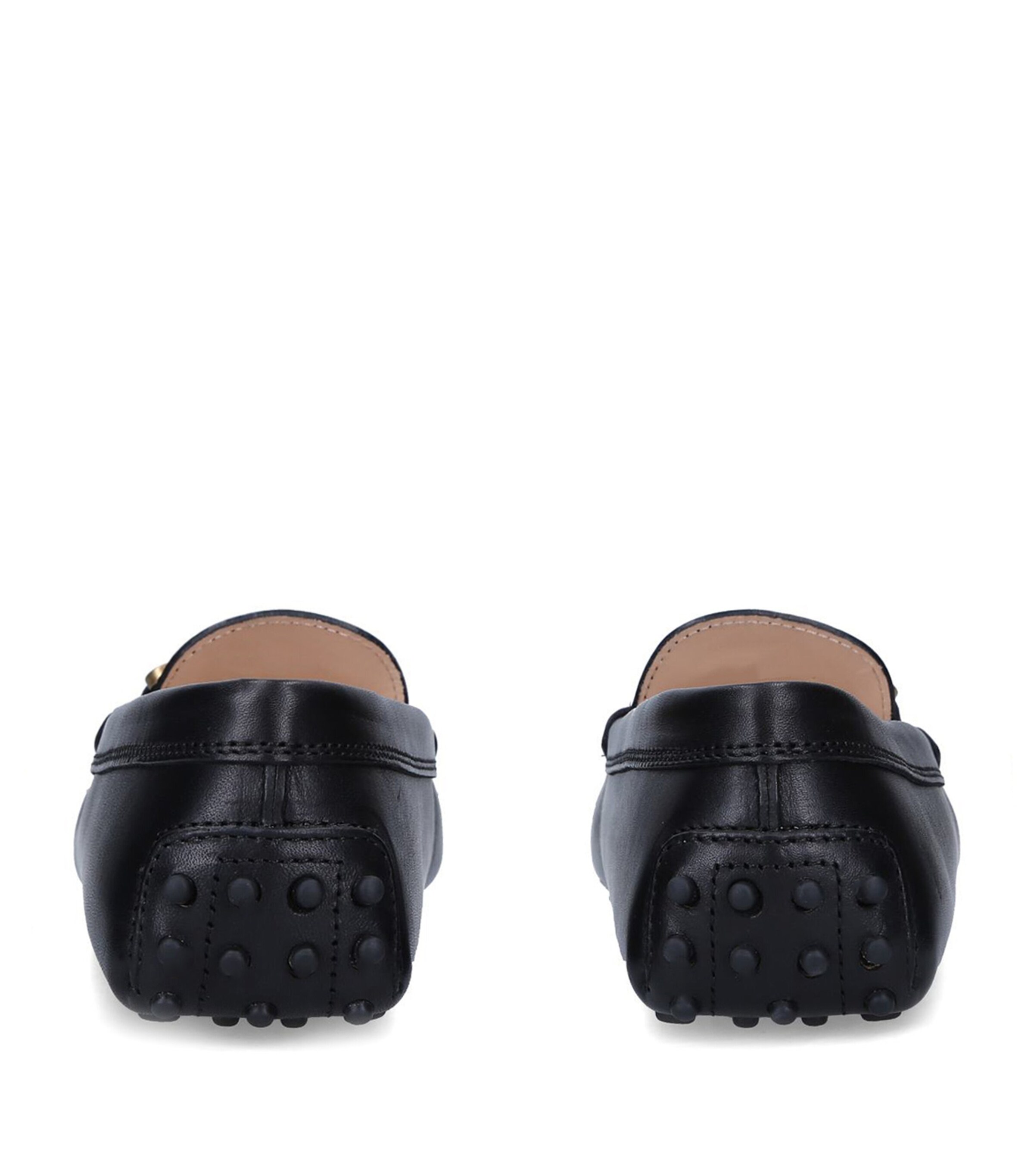 Leather Kate Gommino Driving Shoes BLACK Image 2