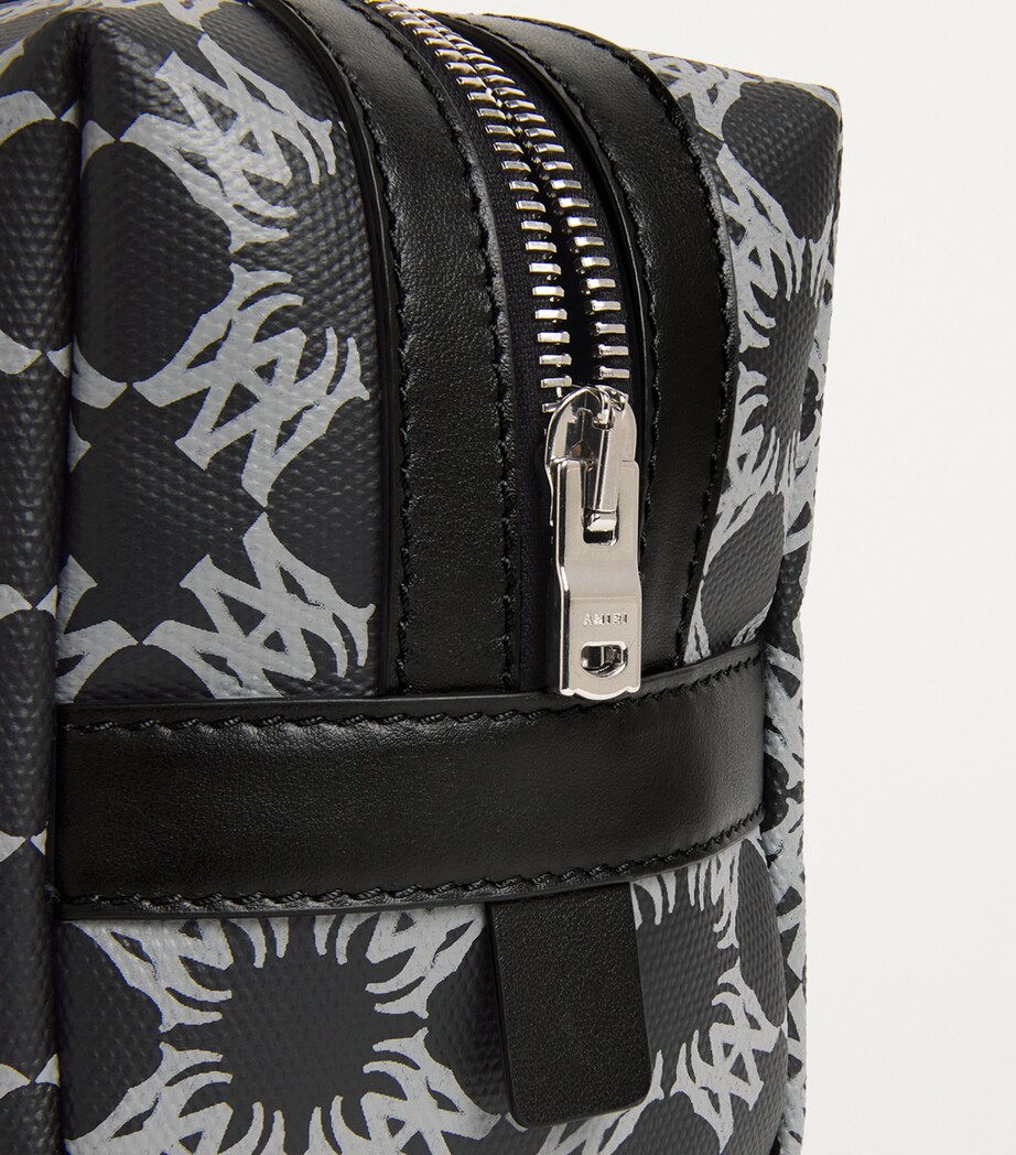 AMIRI Logo Print Wash Bag Black Image 3