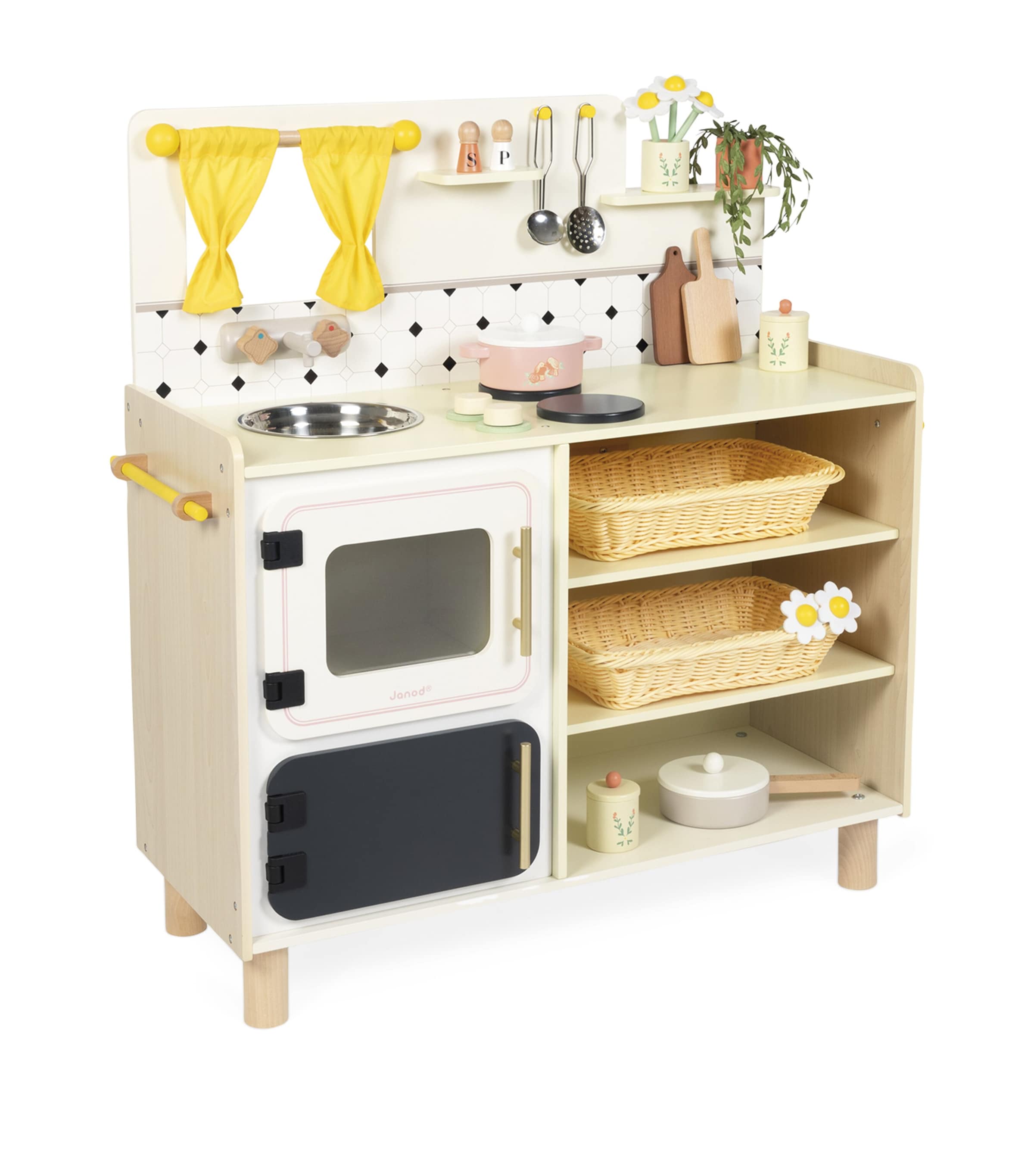 Janod Large Well-Equipped Grandma's Kitchen | Toys | Educational Toys | Designers | Janod