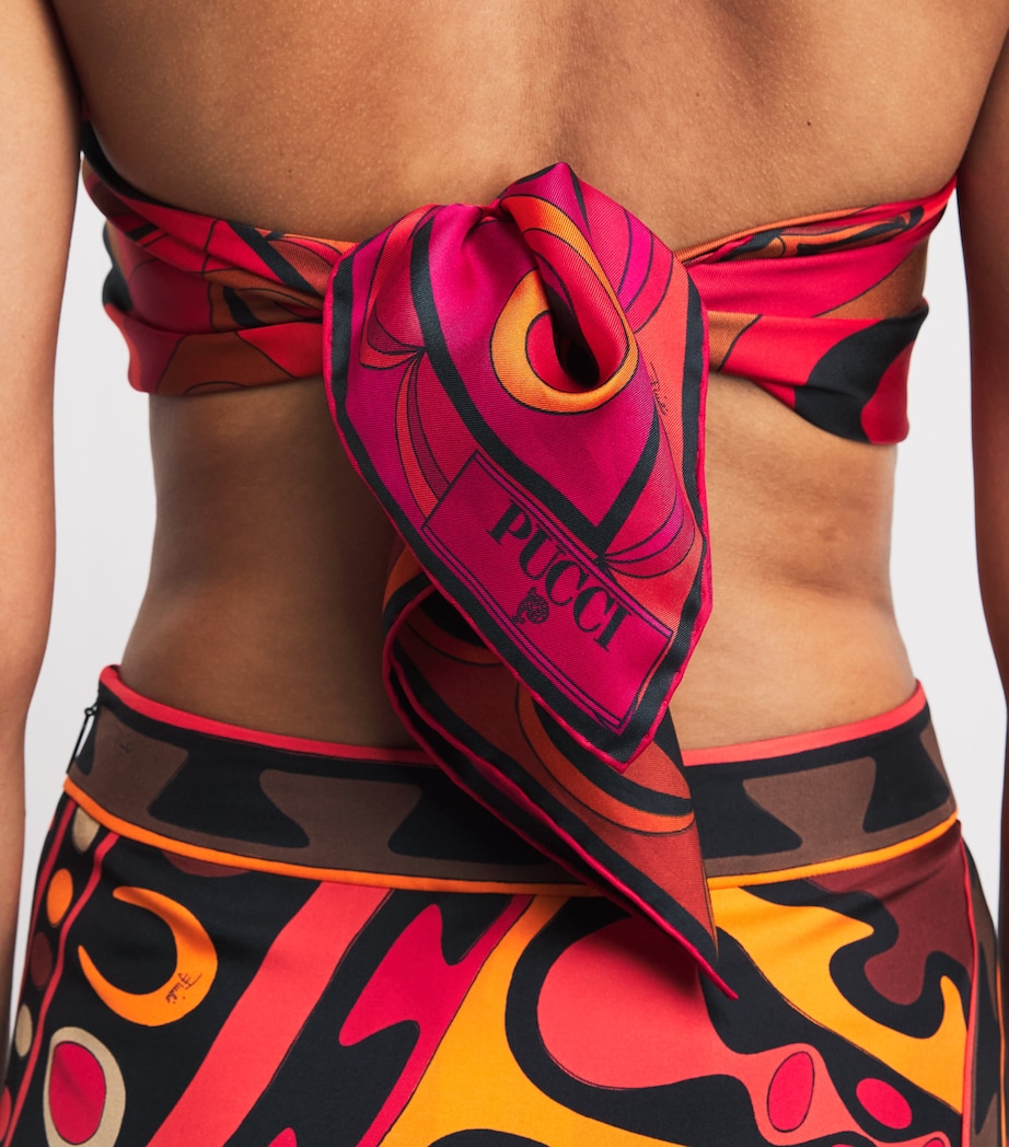PUCCI Silk Angoli Scarf Image 3