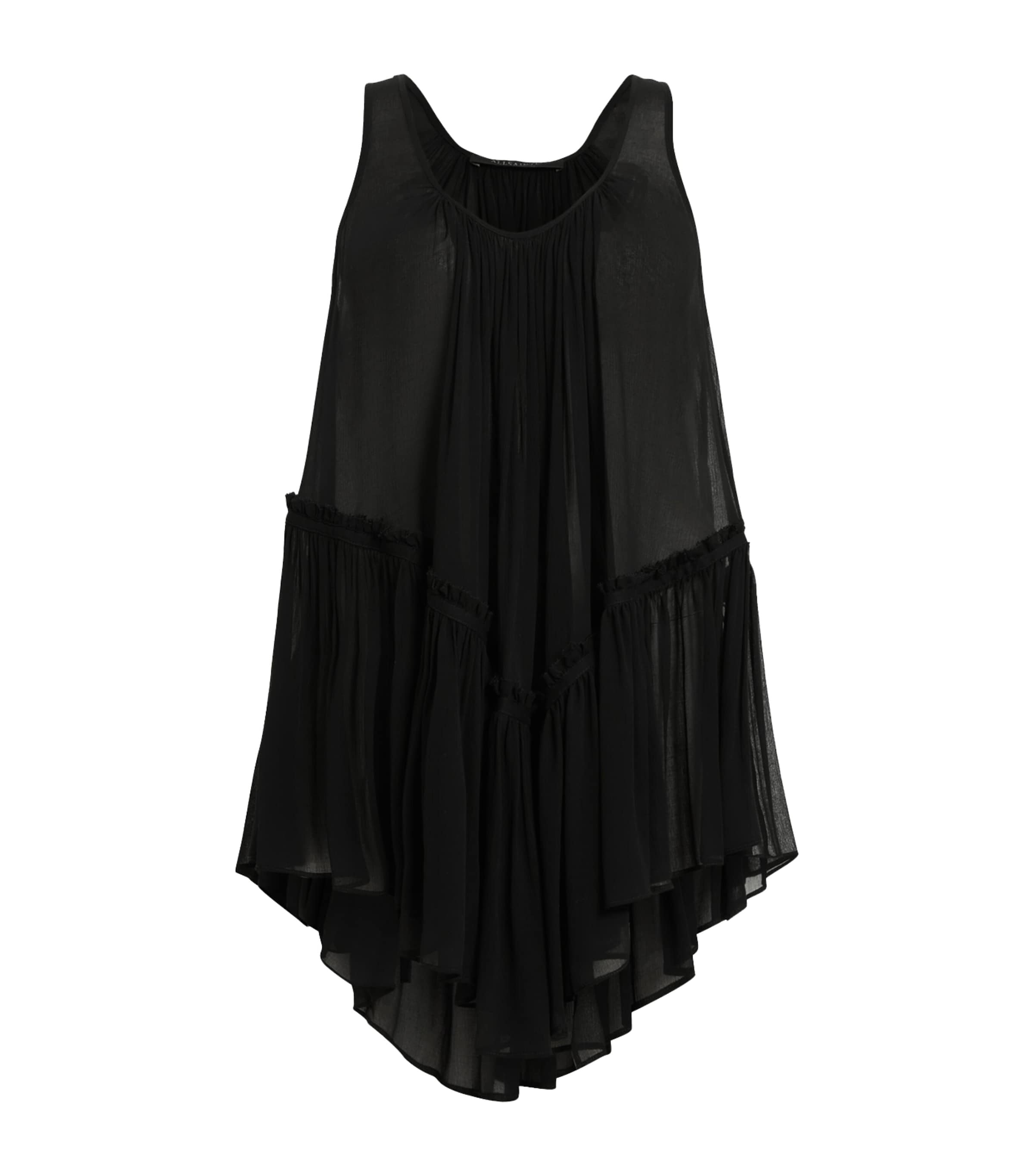 Shop Allsaints Rach Top In Black