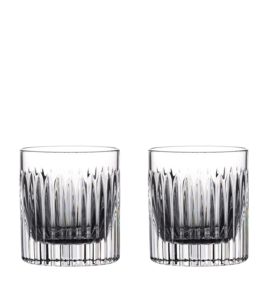 Set of 2 Aras Straight Tumblers (180ml) CLEAR Image 1