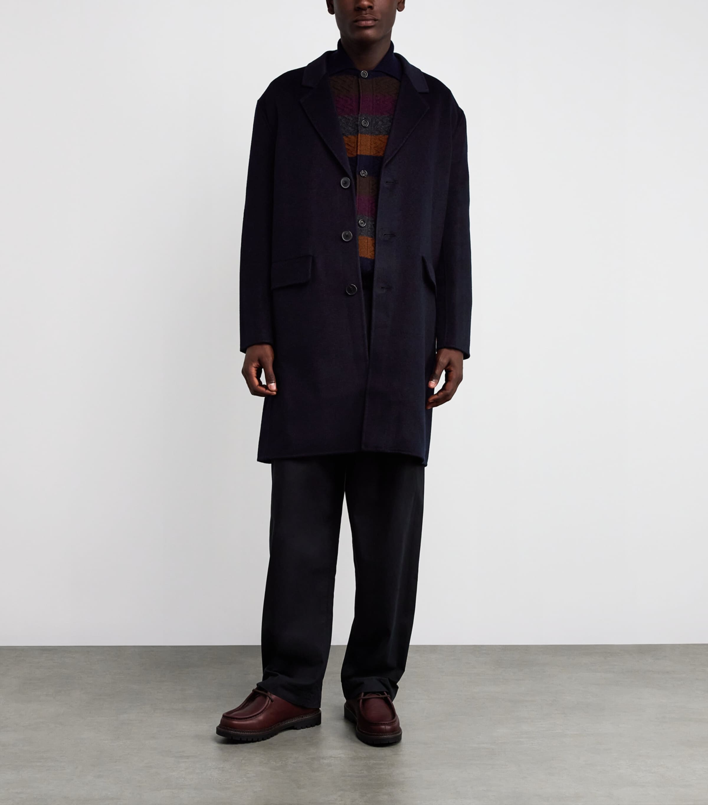 Wool Double-Faced Overcoat DKNV Image 2