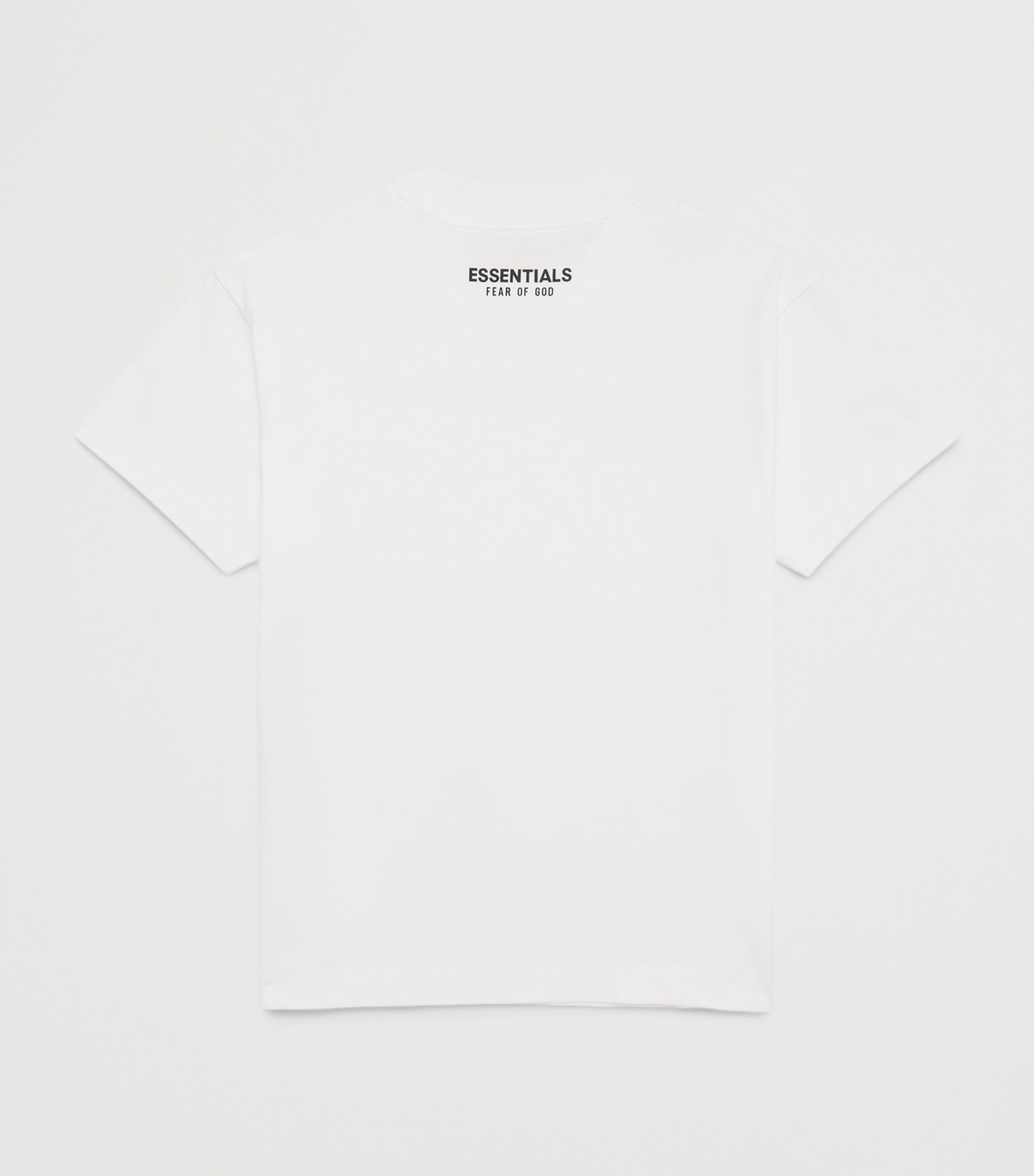 FEAR OF GOD ESSENTIALS KIDS Cotton Logo T-Shirt (2-7 Years) Bright White Image 2