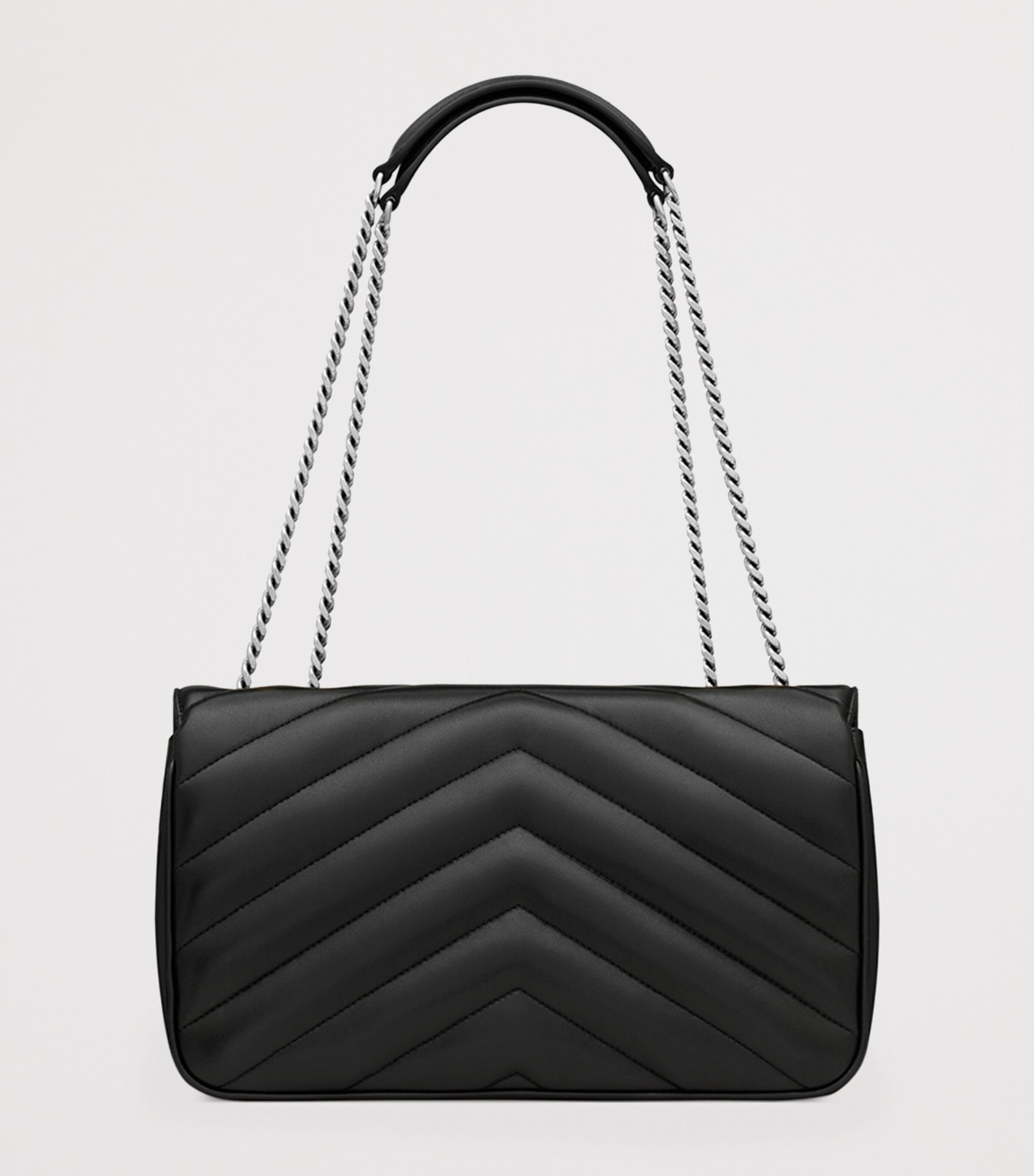 Saint Laurent Medium Matelassé Lambskin Loulou Shoulder Bag
