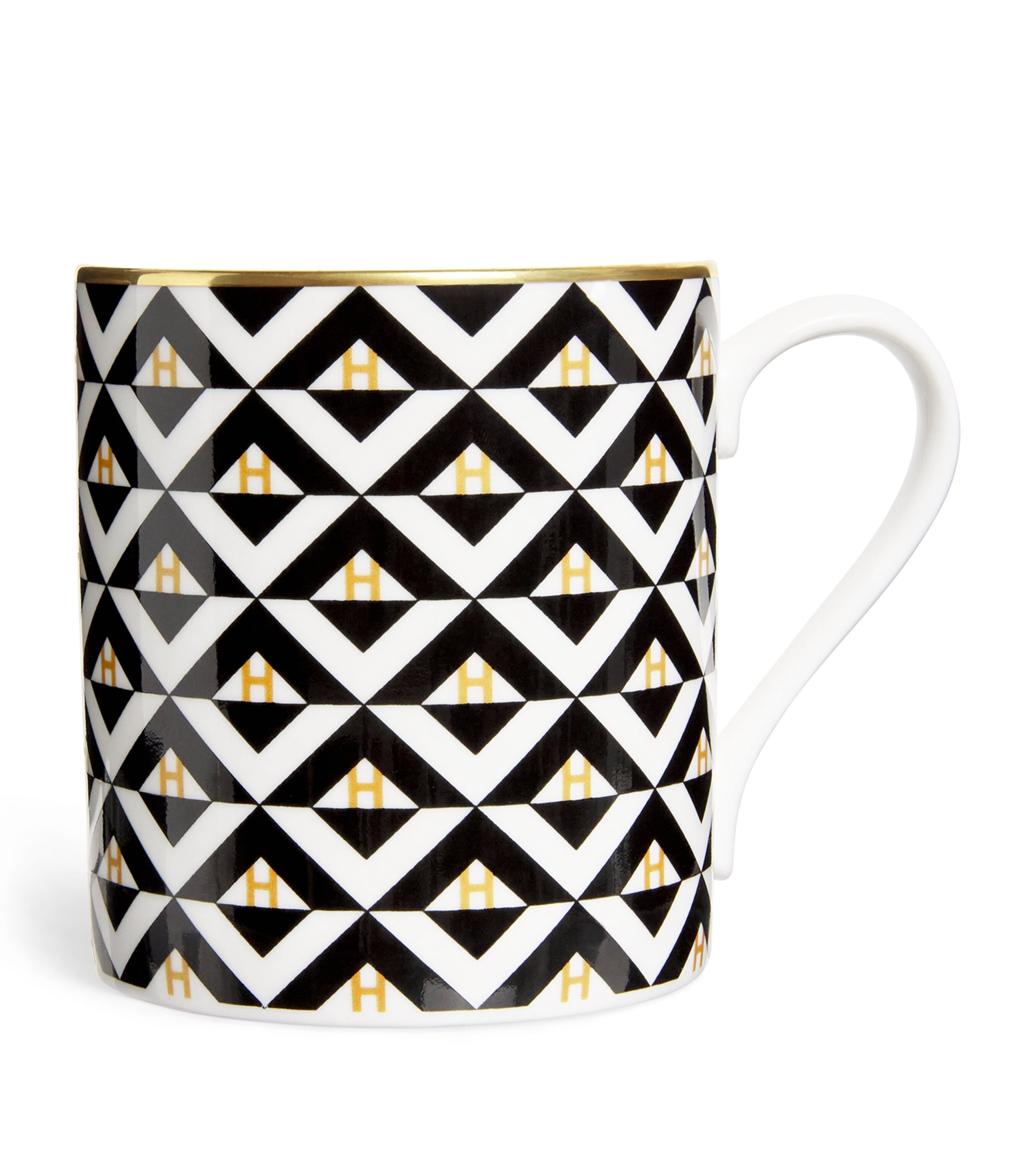 Harrods Geometric Mug | Designers | Harrods | Dining | Tableware | Mugs